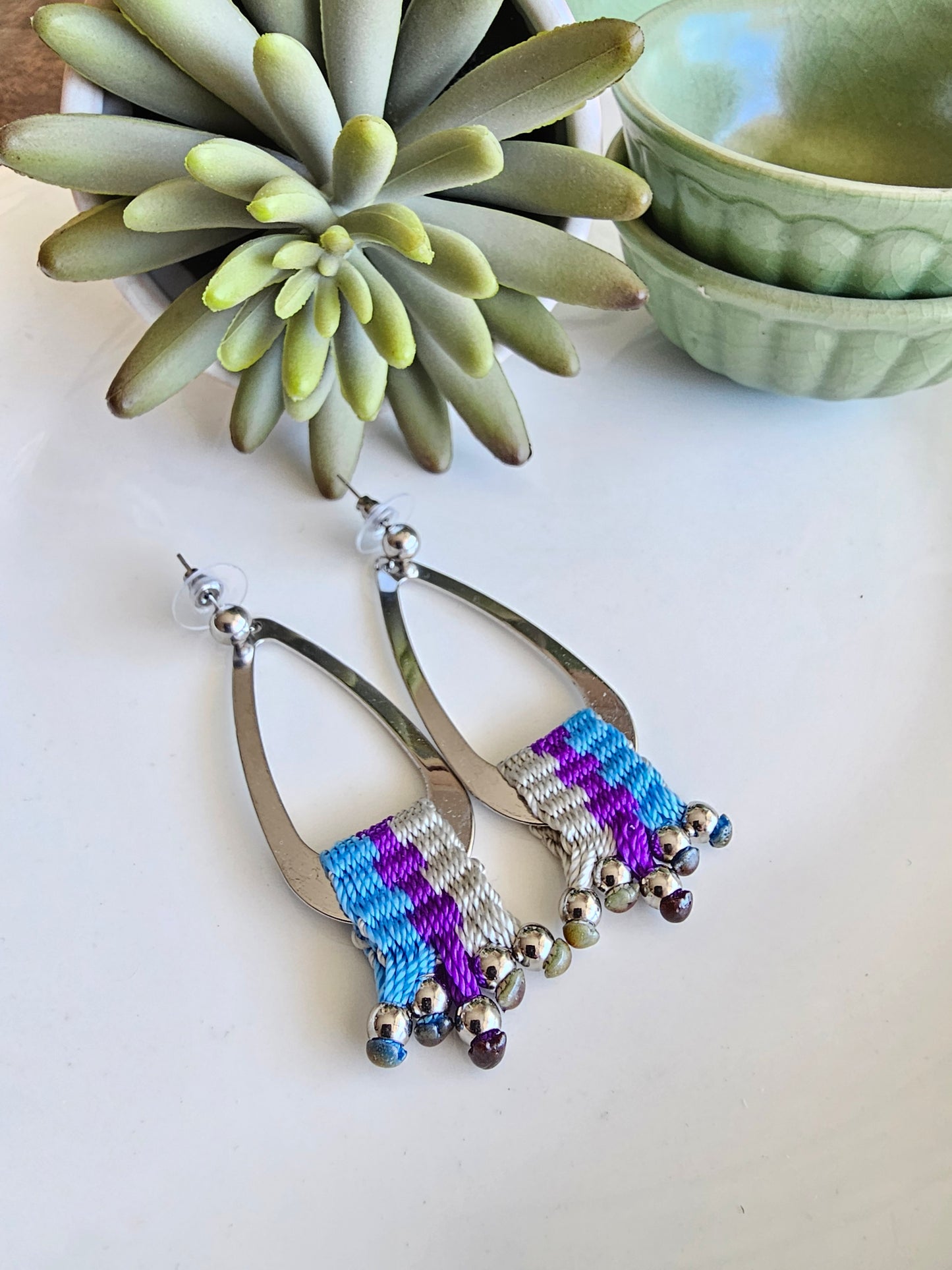 Aros Quillay / Quillay earrings image 8