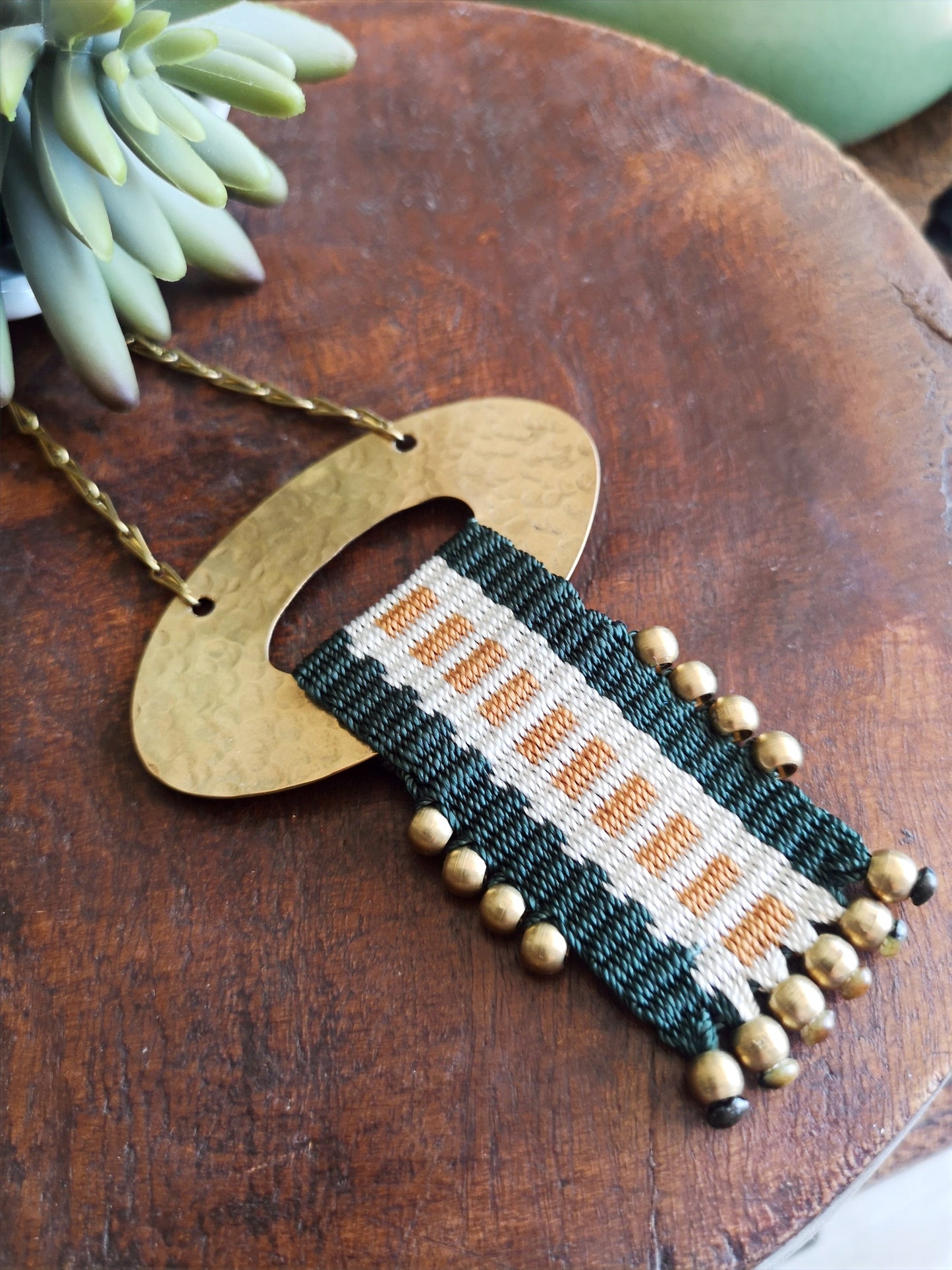 Collar bronce Lonquimay / Lonquimay bronze necklace image 1