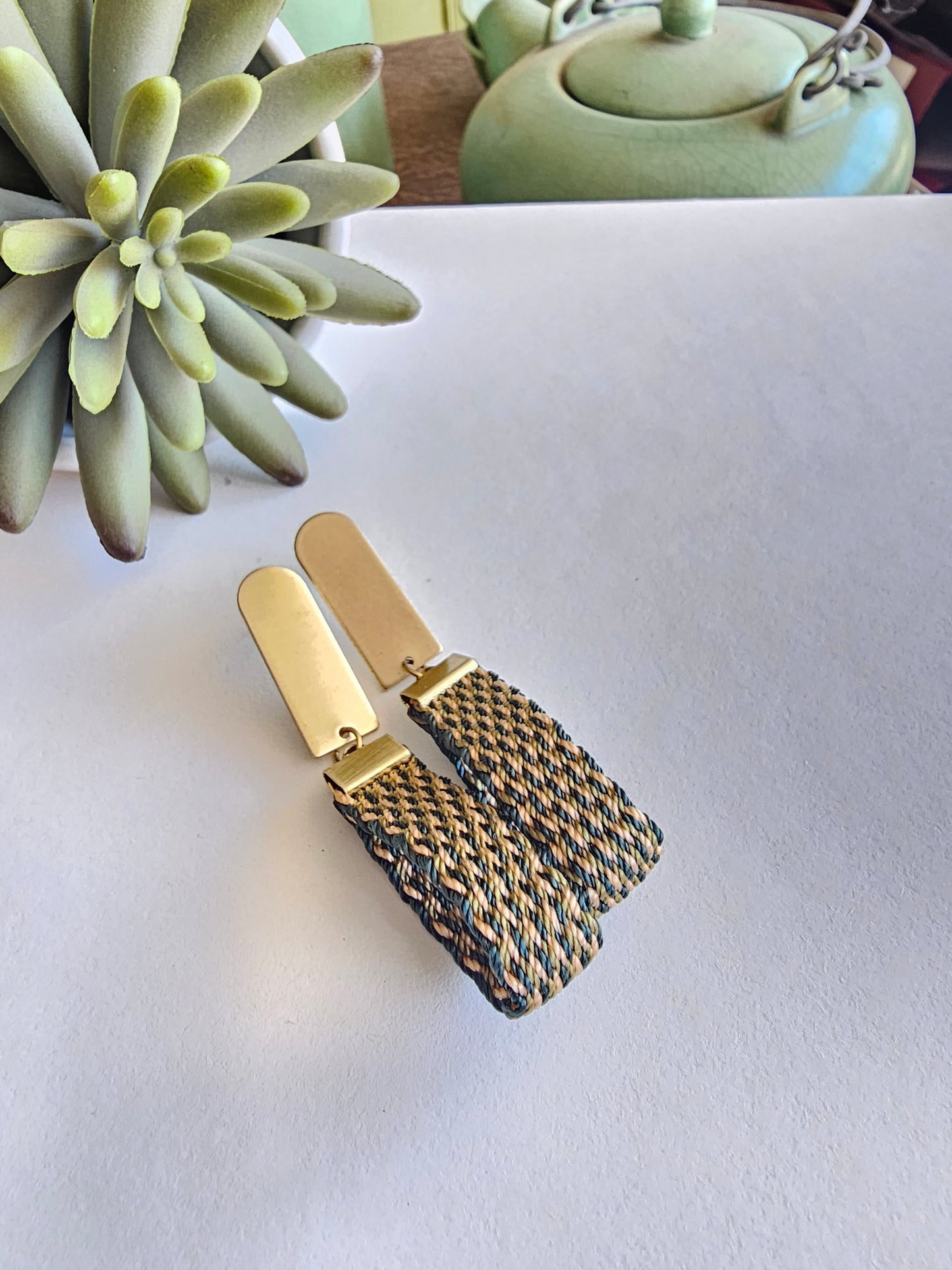 Aros base dorada doble / image 7