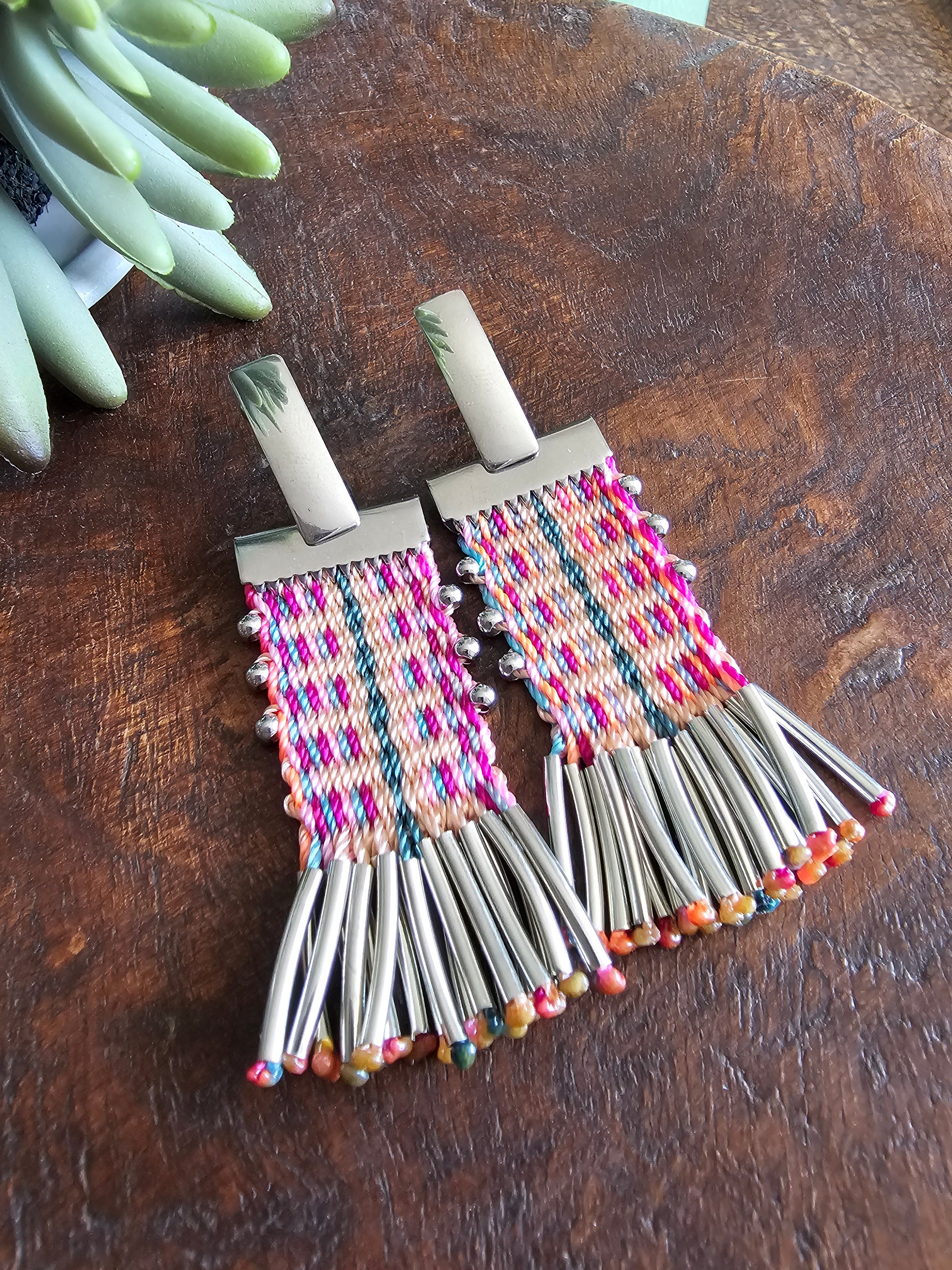 Aros tassel / tassel earrings image 3