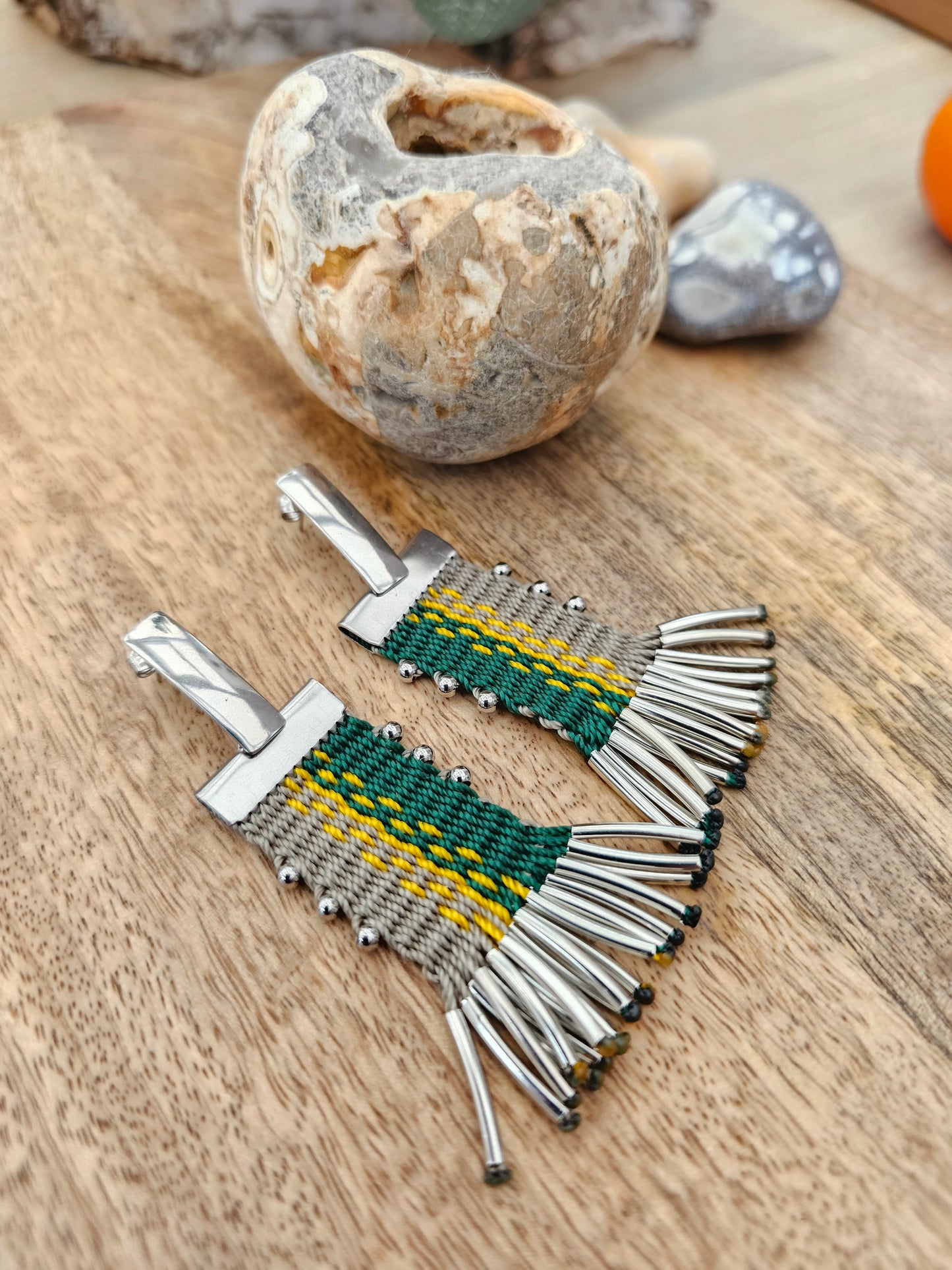 Aros tassel / tassel earrings image 4