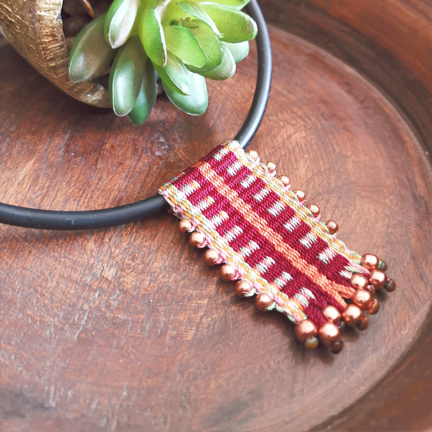 Collar Parinacota bronce / Parinacota bronze necklace image 2