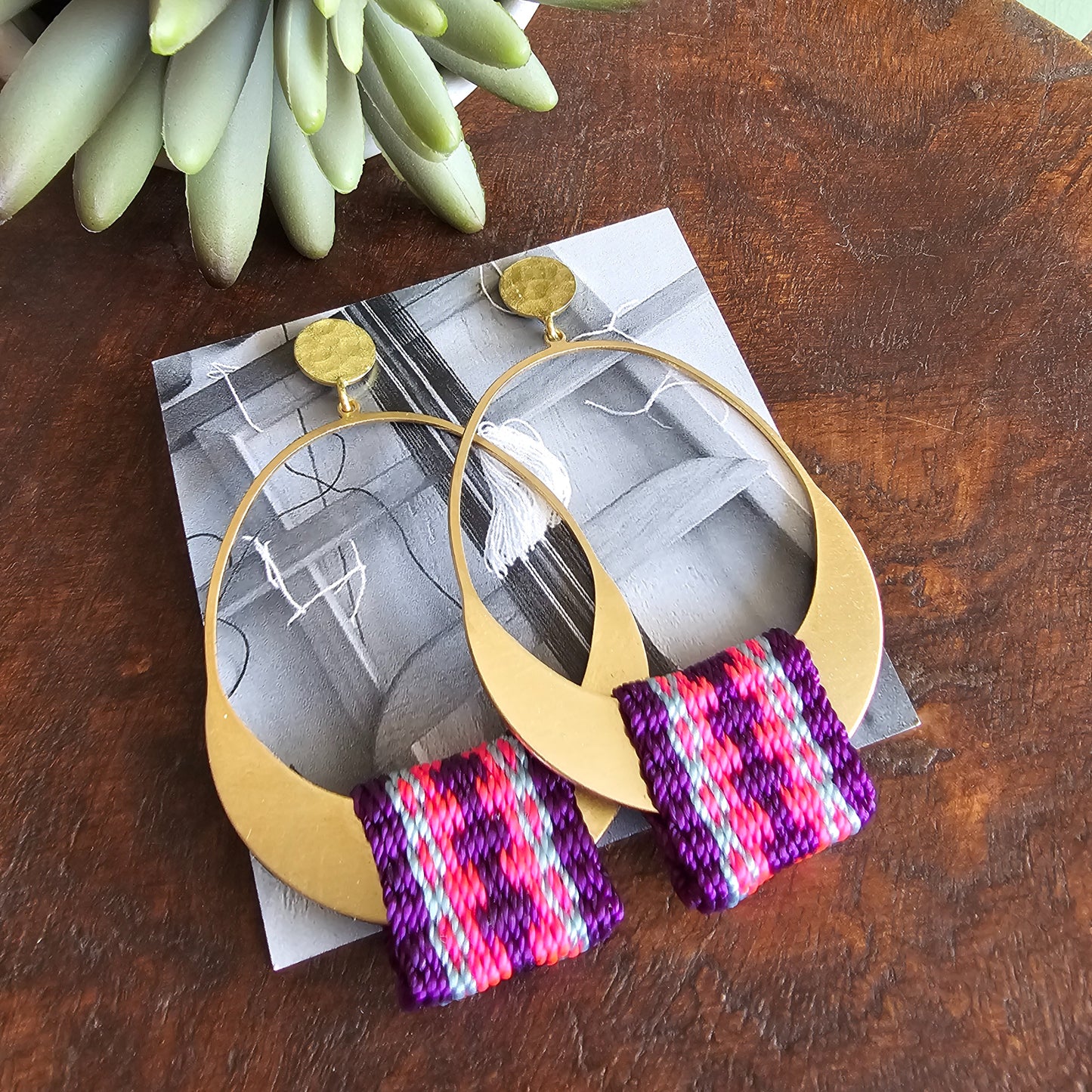 Maxi aros Ciprés / Maxi Ciprés Earrings image 3