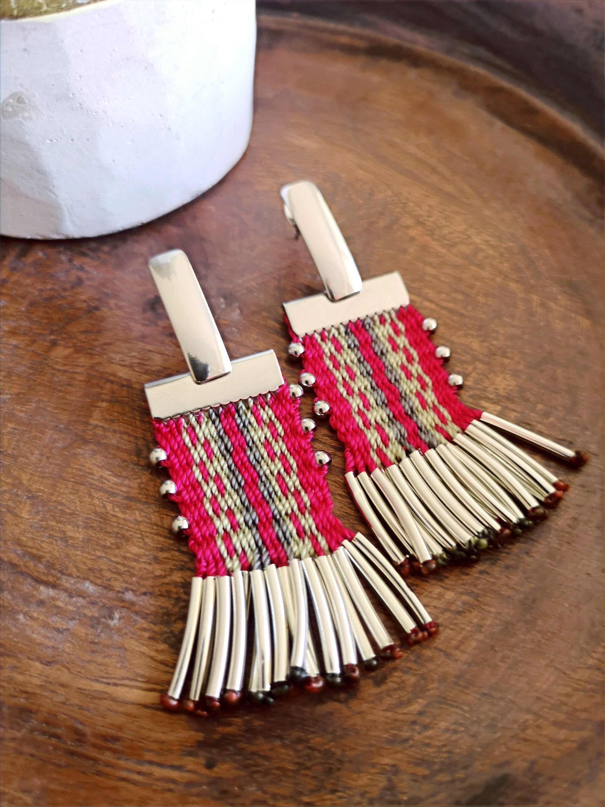 Aros tassel / tassel earrings image 0