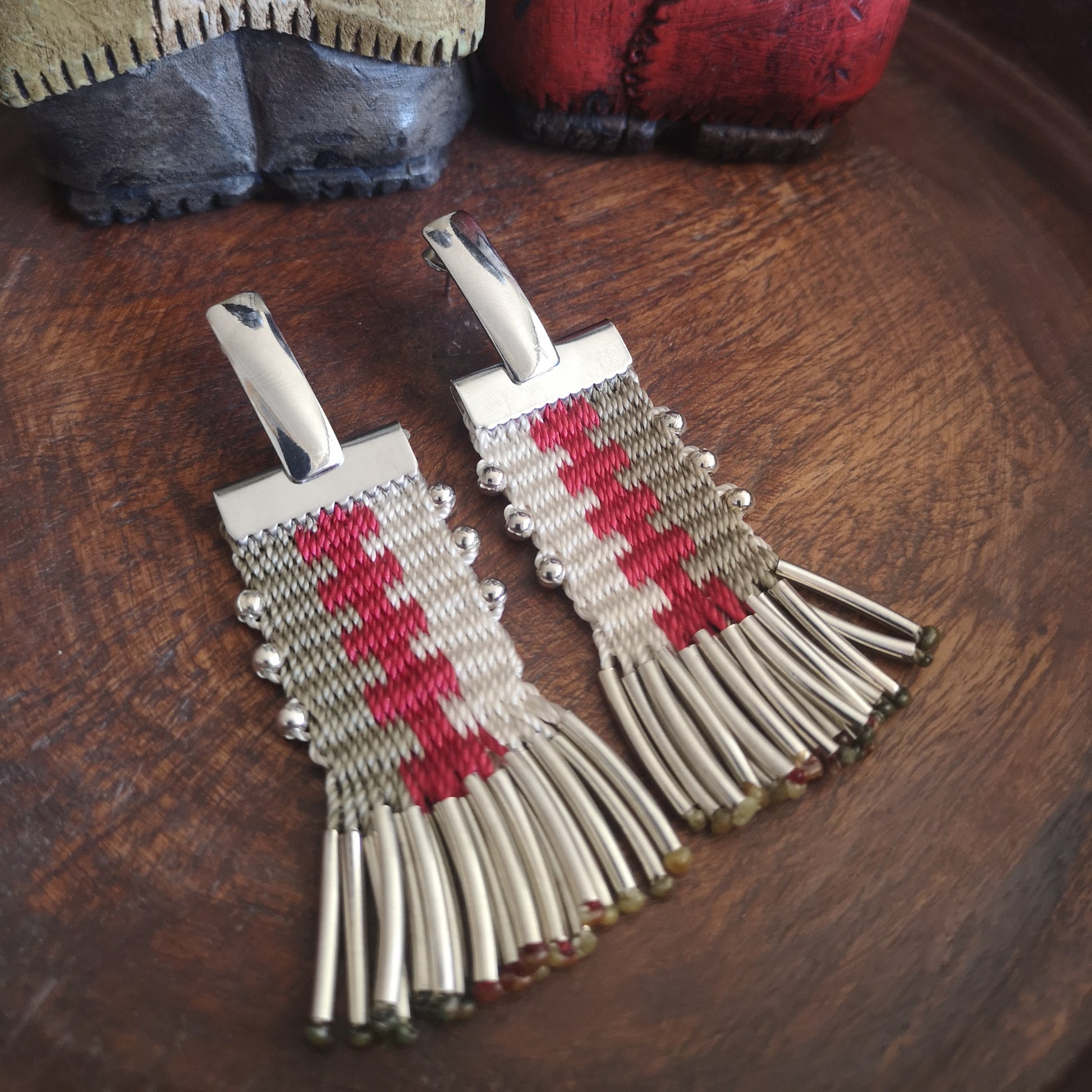 Aros tassel coleccion Nuestra tierra/ tassel earrings collection our land image 5