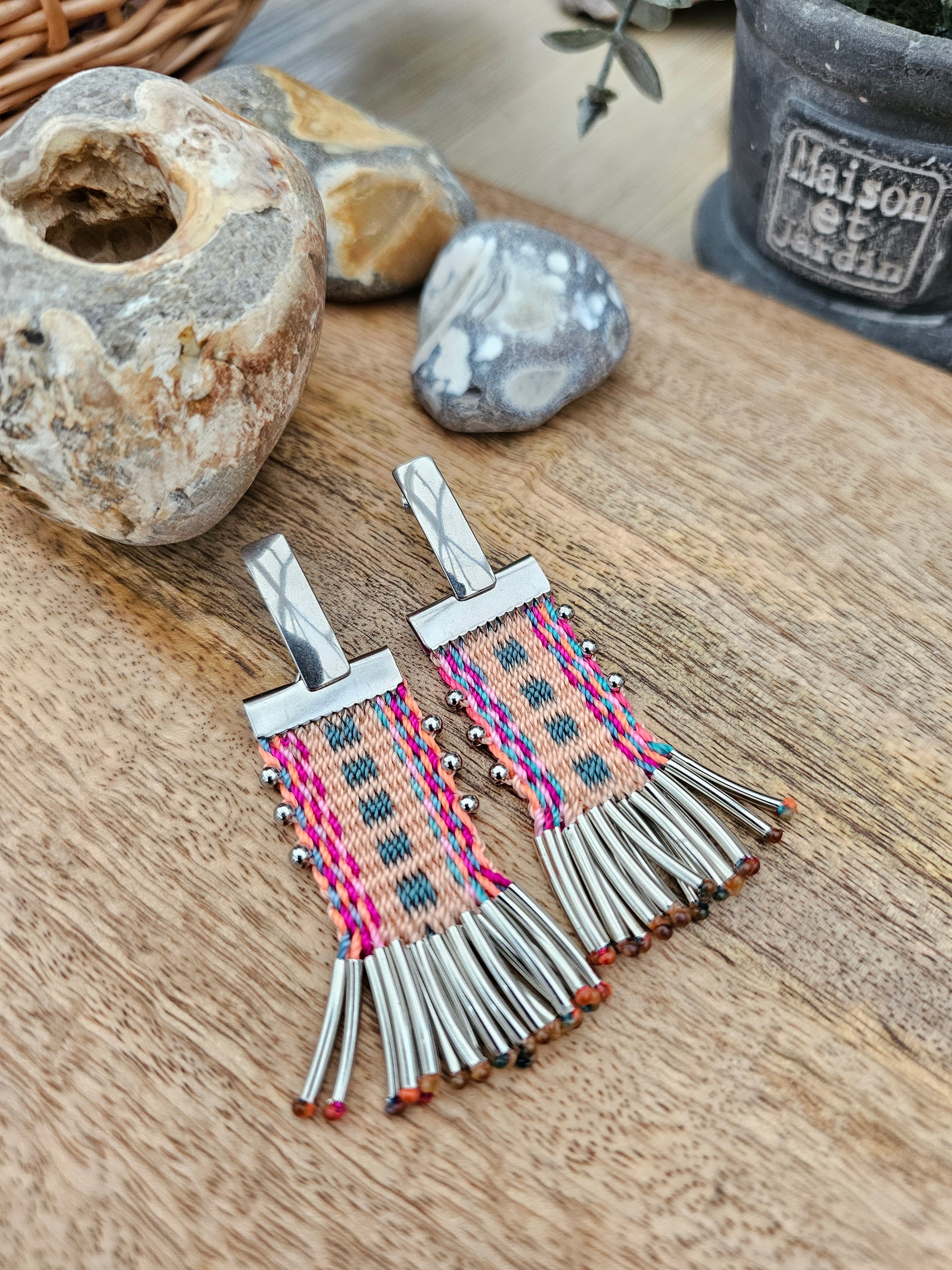 Aros tassel / tassel earrings image 9