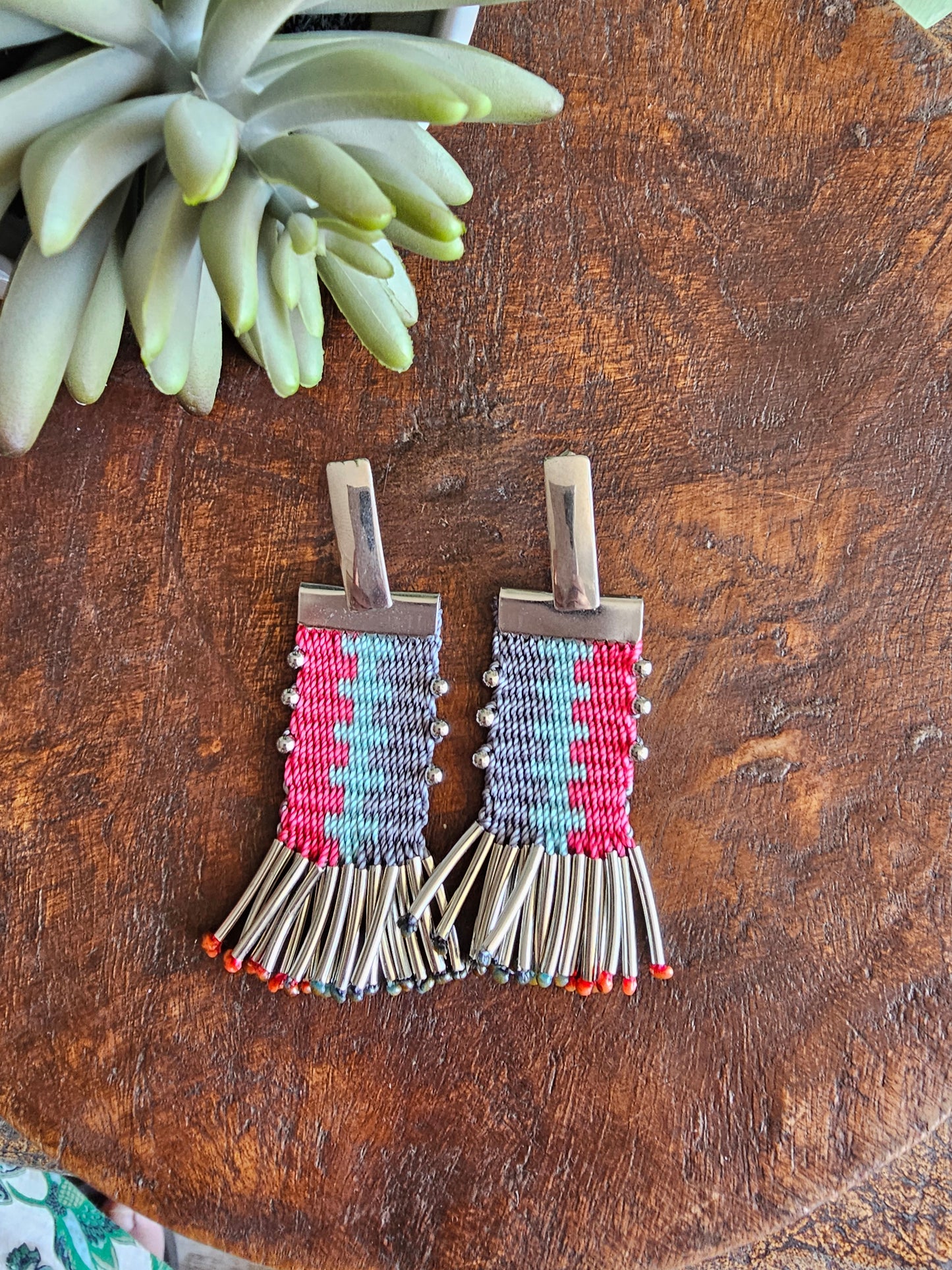 Aros tassel / tassel earrings image 11
