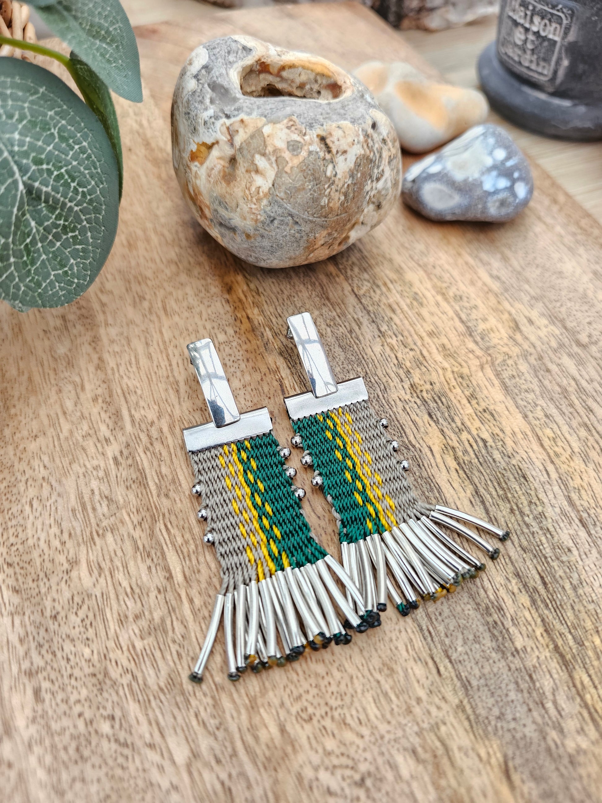 Aros tassel / tassel earrings image 5