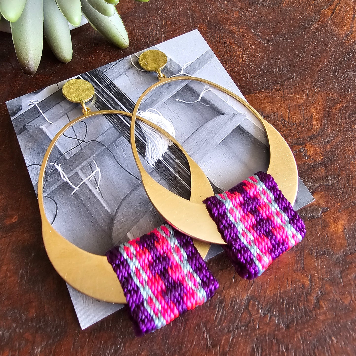 Maxi aros Ciprés / Maxi Ciprés Earrings image 4