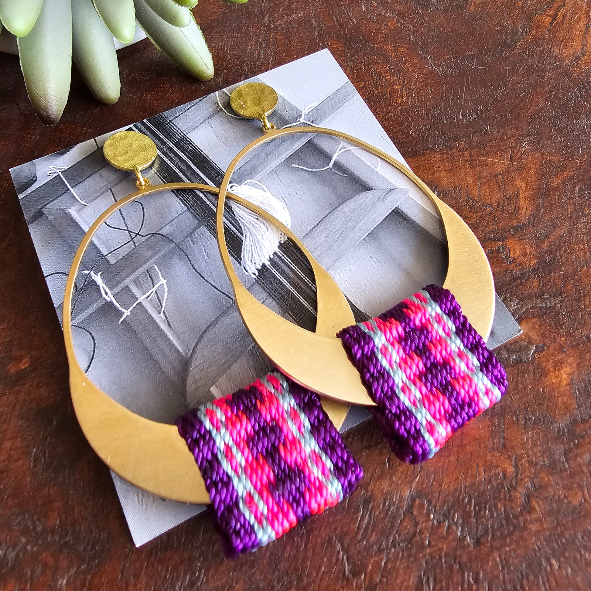 Maxi aros Ciprés / Maxi Ciprés Earrings image 4