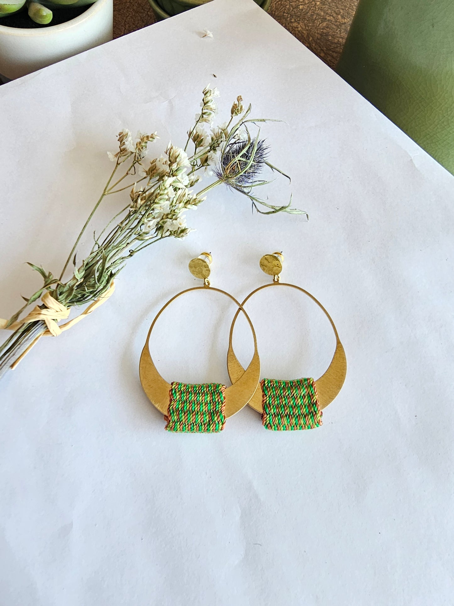 Maxi aros Ciprés / Maxi Ciprés Earrings