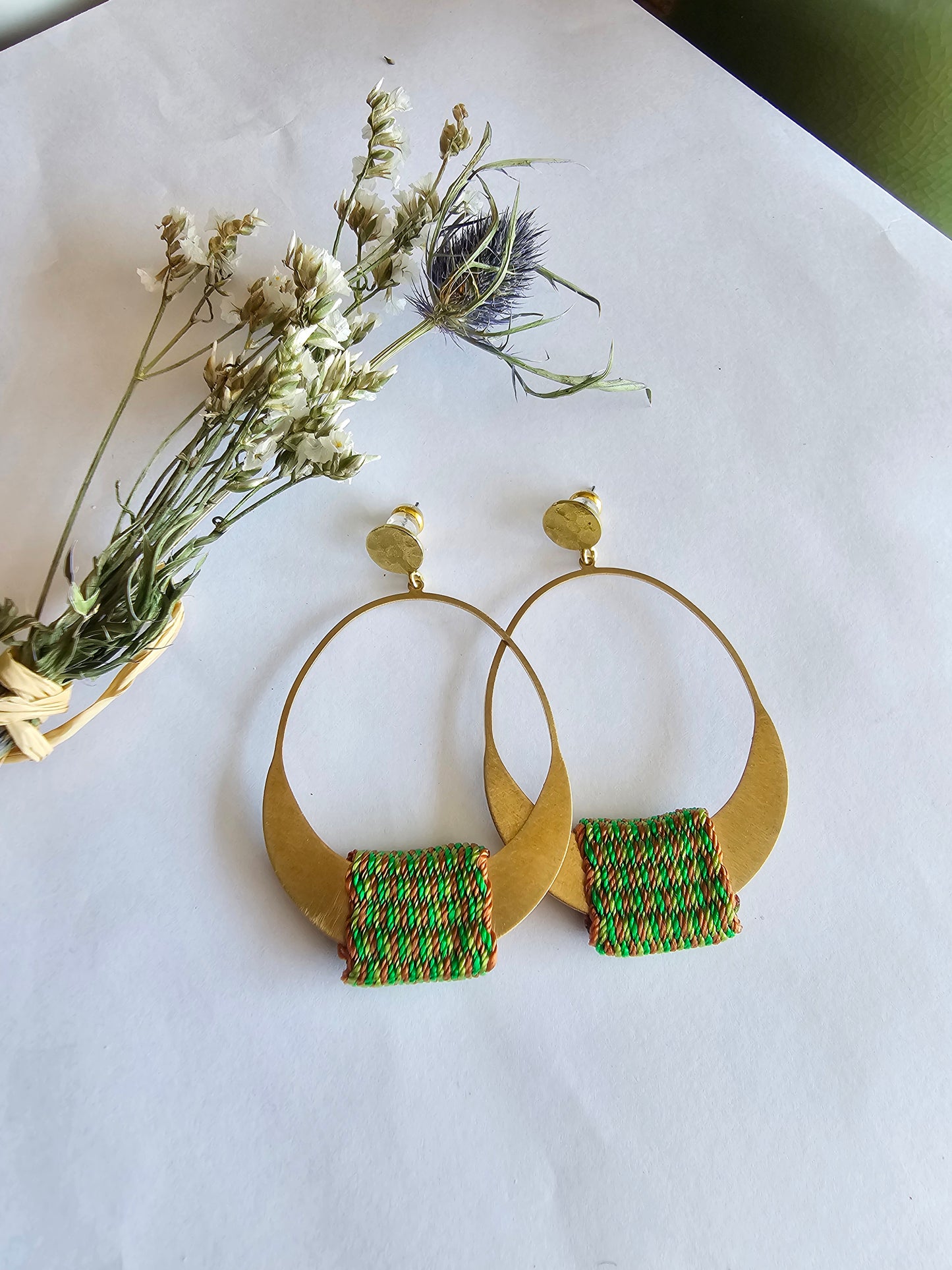 Maxi aros Ciprés / Maxi Ciprés Earrings
