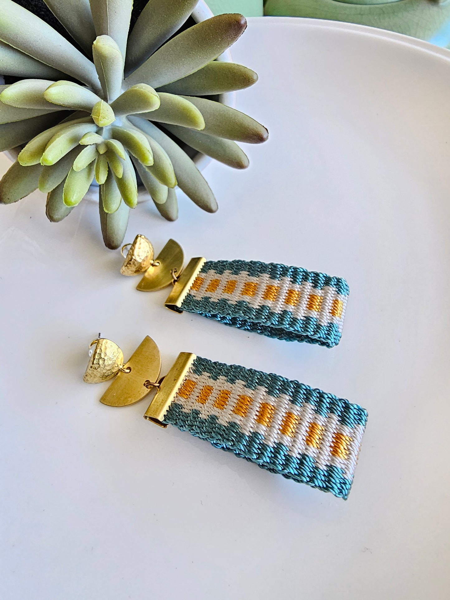 Aros doble/ Double earrings image 4