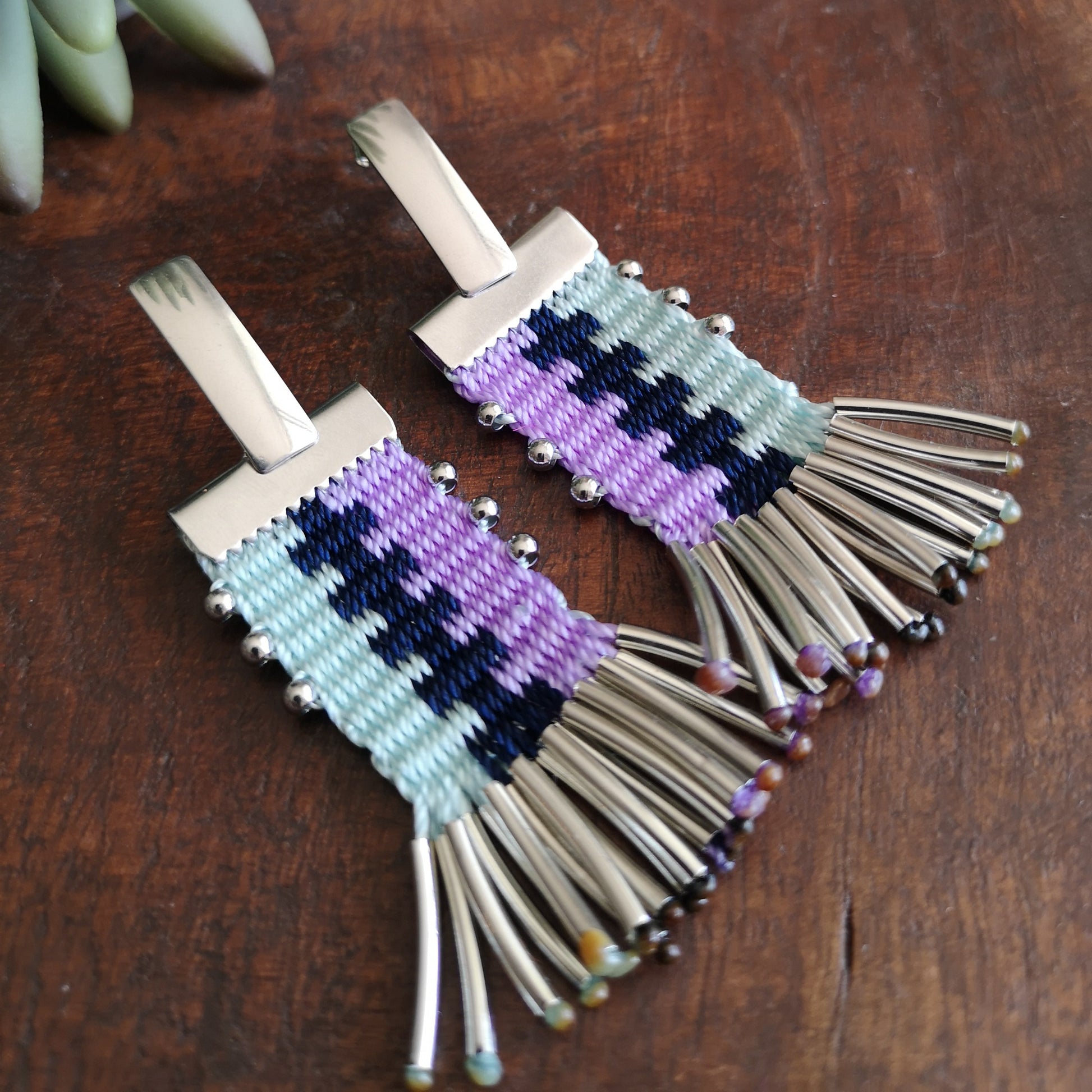 Aros tassel / tassel earrings image 4