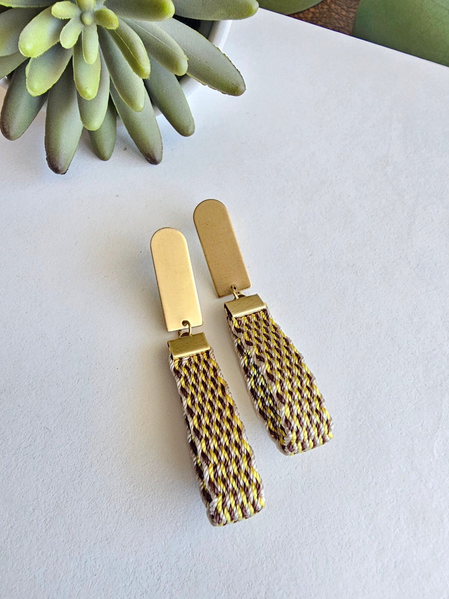 Aros base dorada doble / image 3