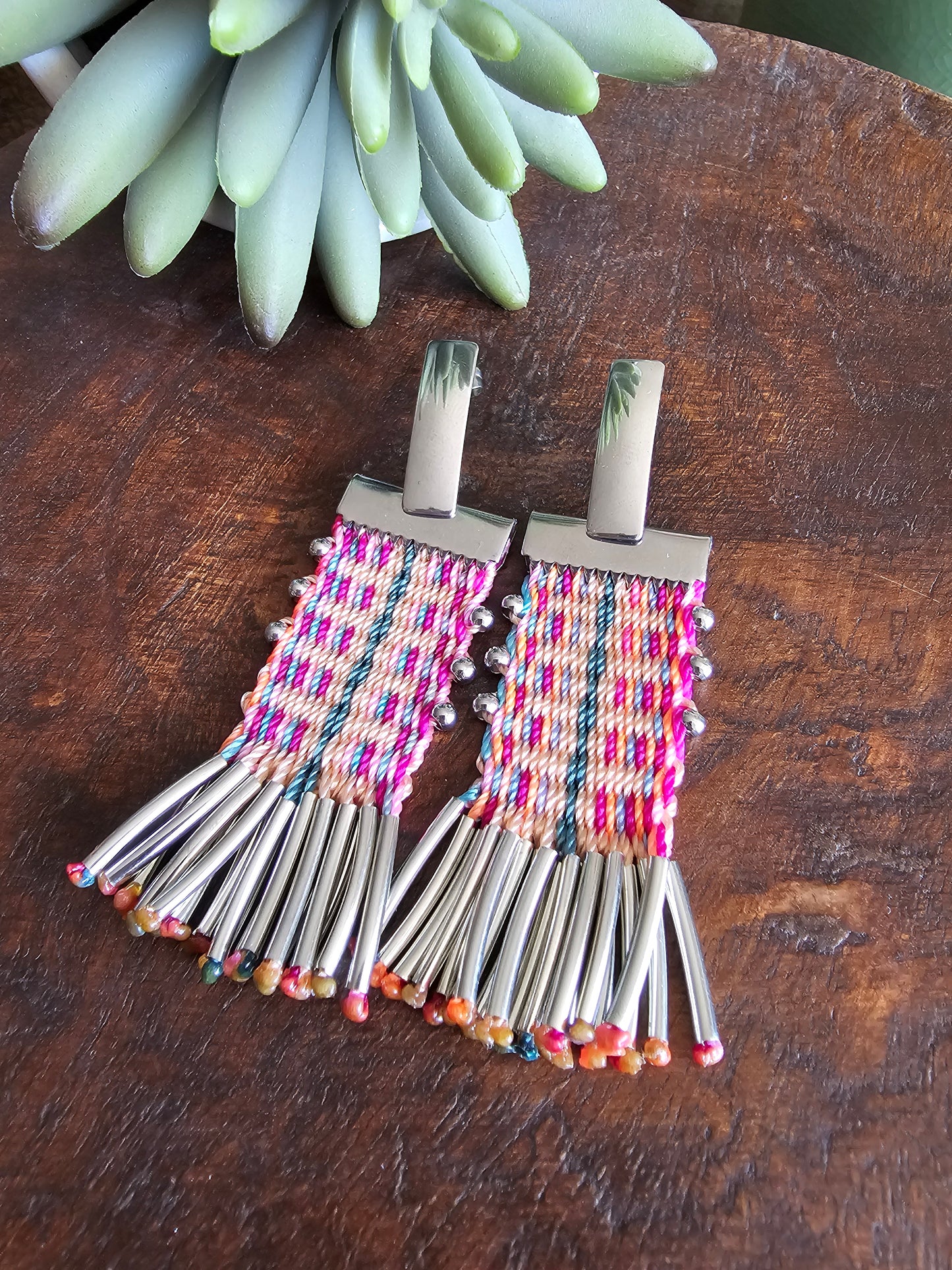 Aros tassel / tassel earrings image 2