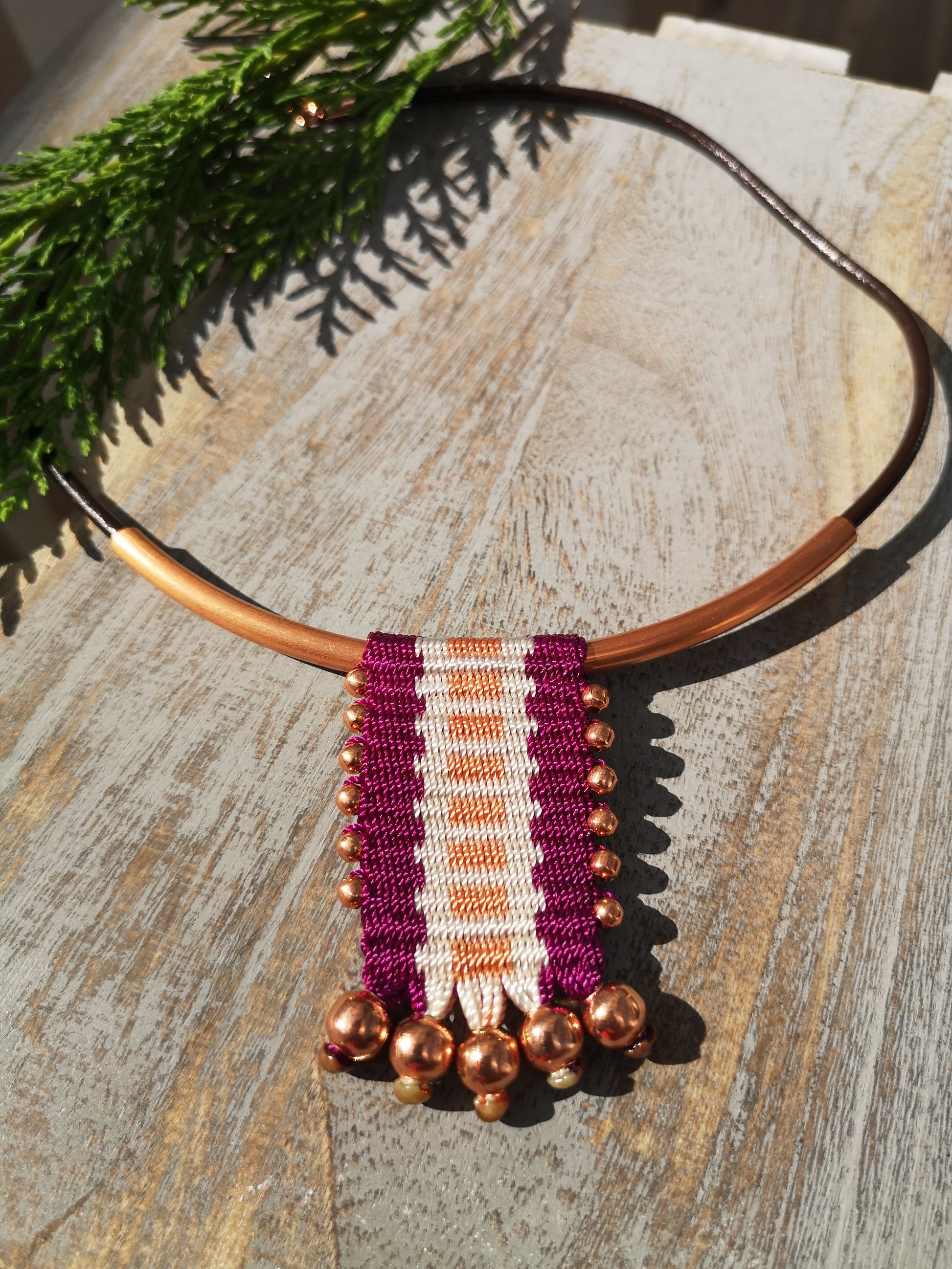 Collar osorno cobre / Osorno copper necklaces image 0