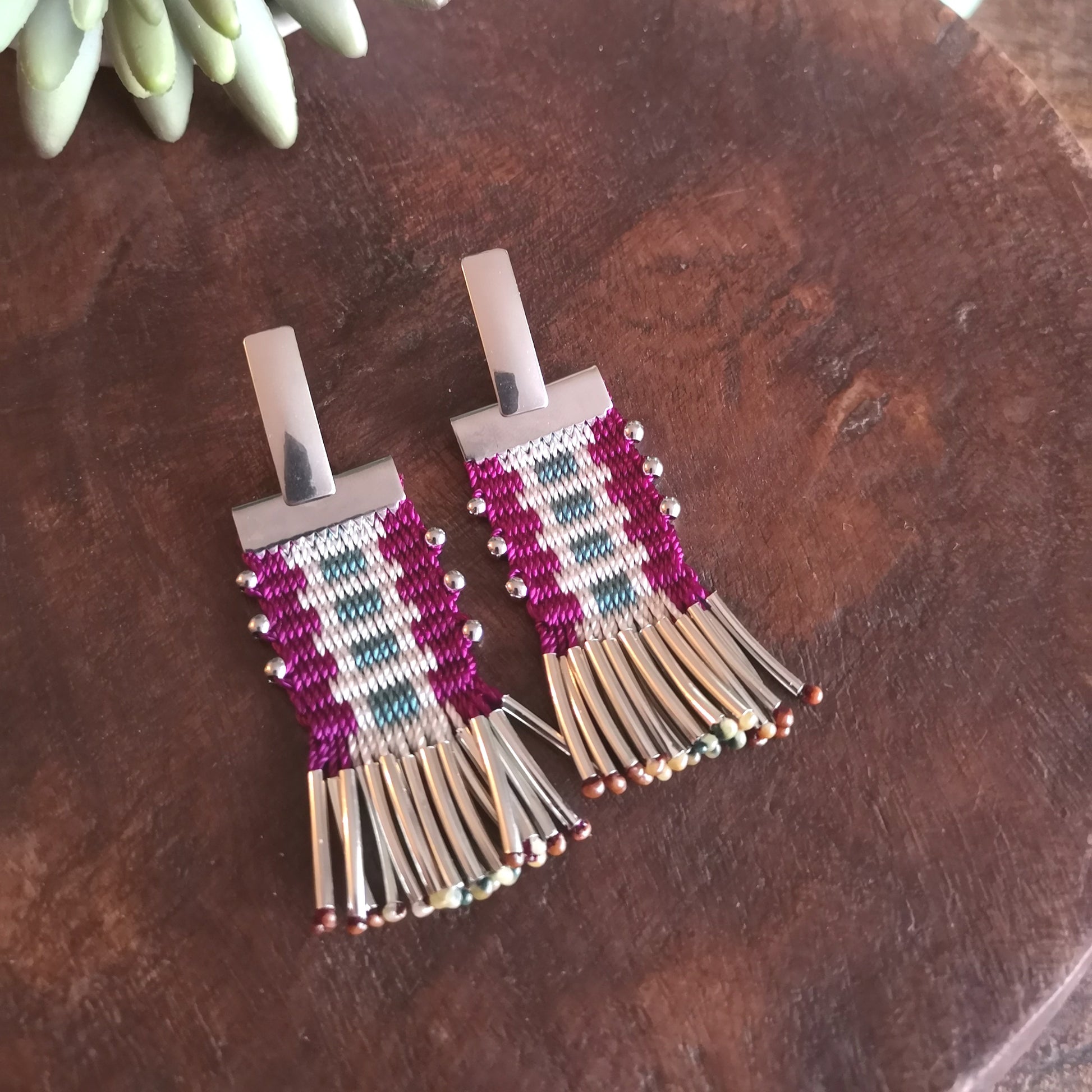 Aros tassel / tassel earrings image 5