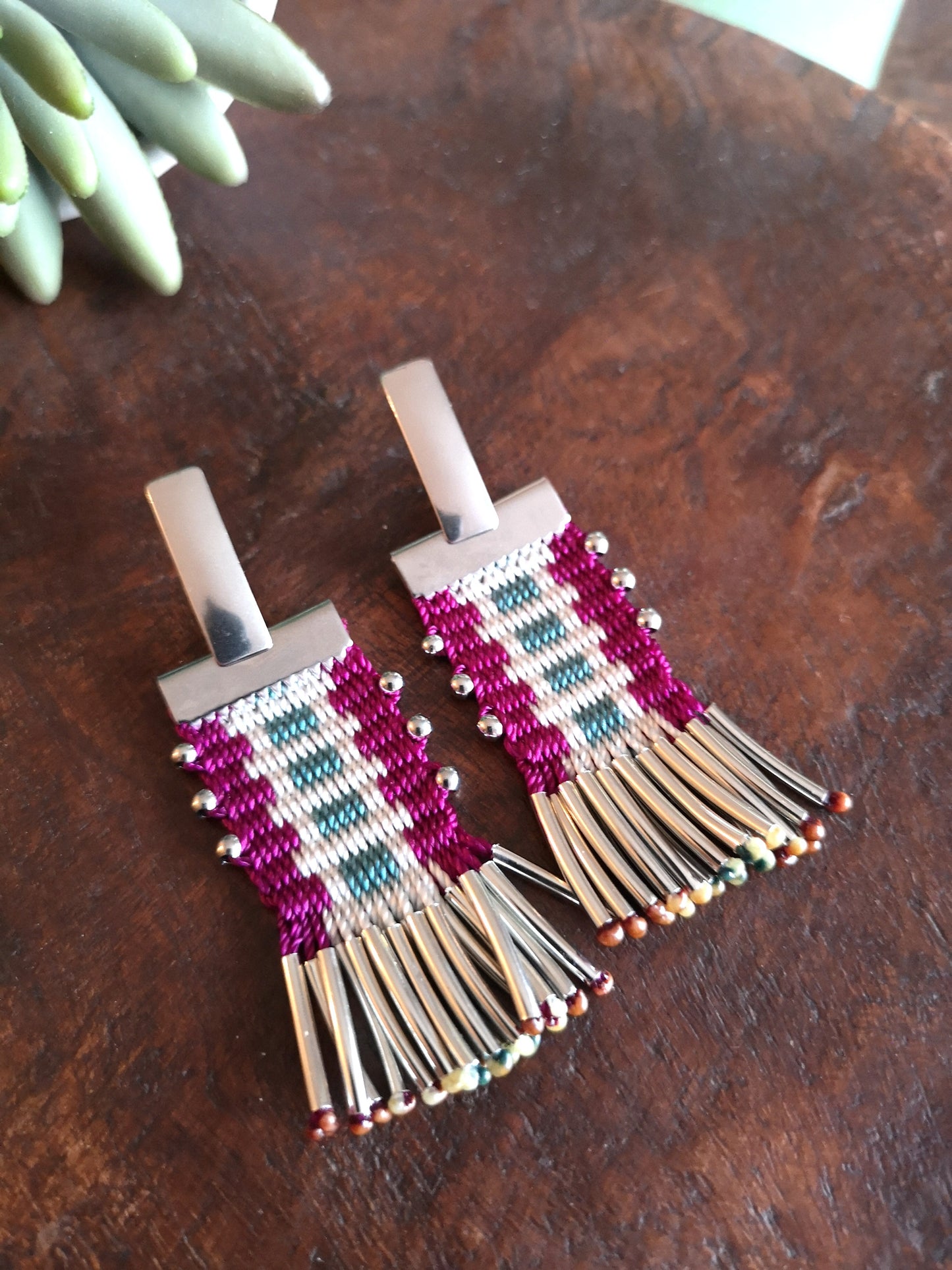 Aros tassel / tassel earrings image 6