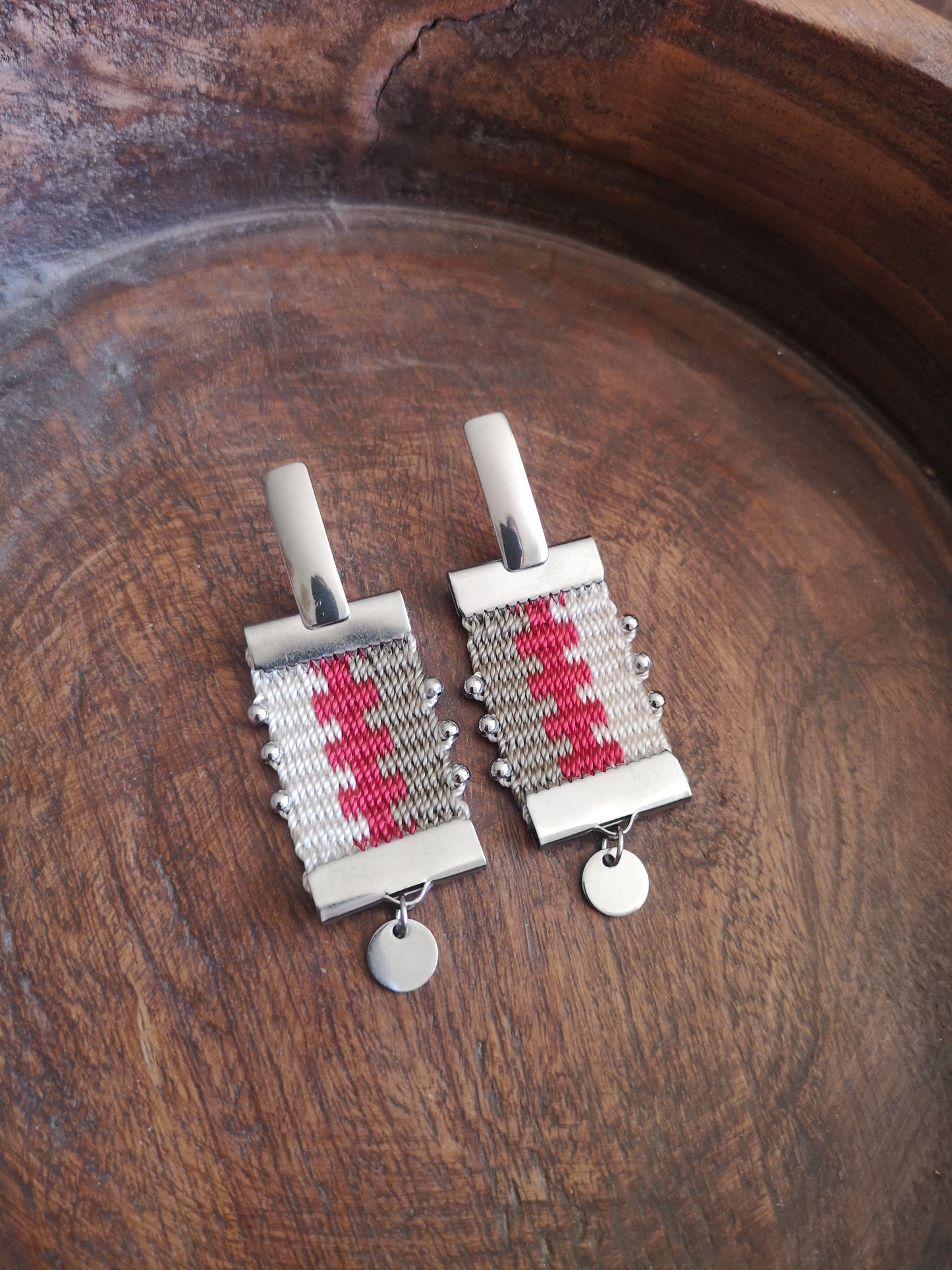 Aros canelo / canelo earrings image 4