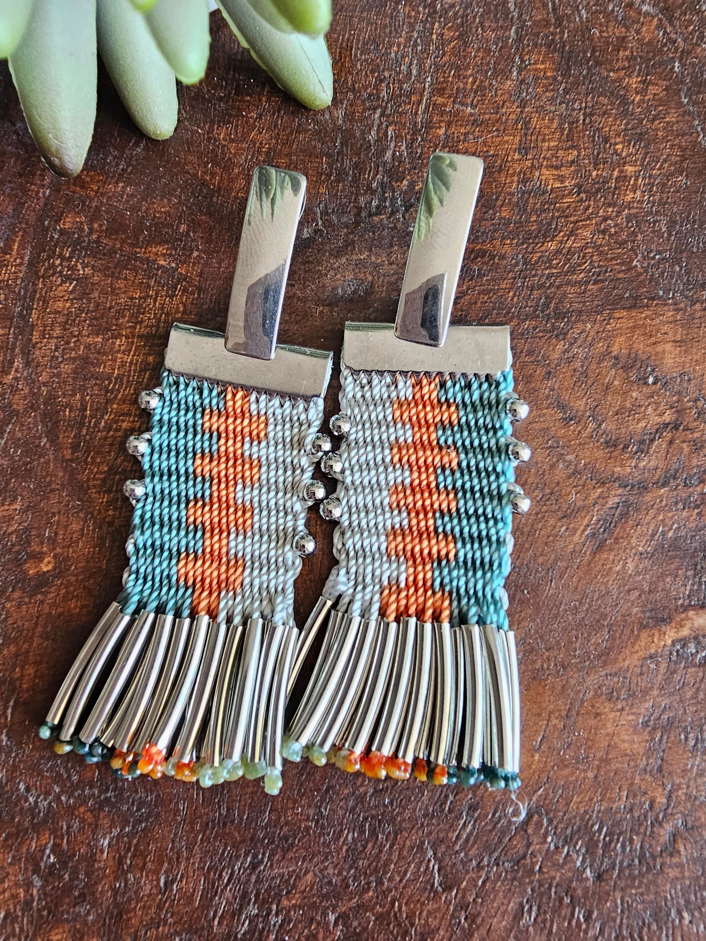 Aros tassel / tassel earrings image 9