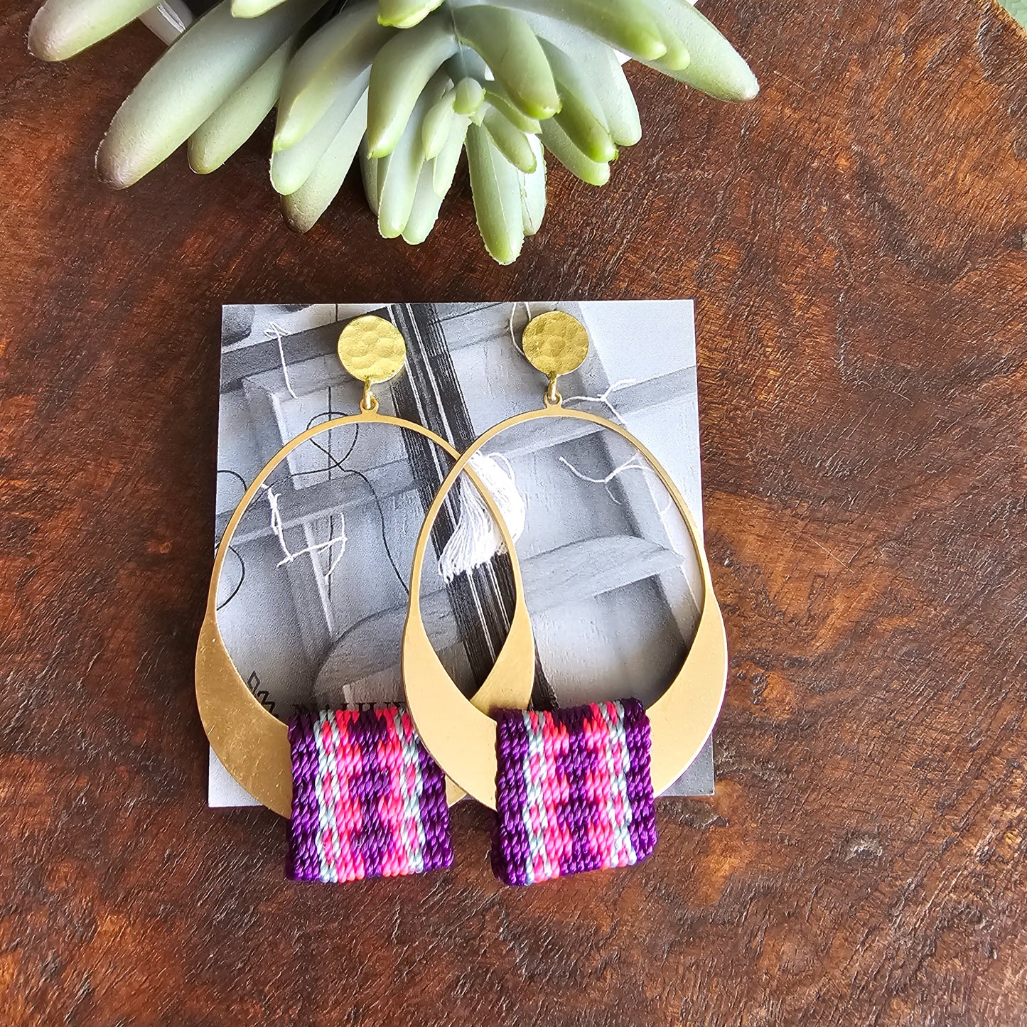 Maxi aros Ciprés / Maxi Ciprés Earrings image 5