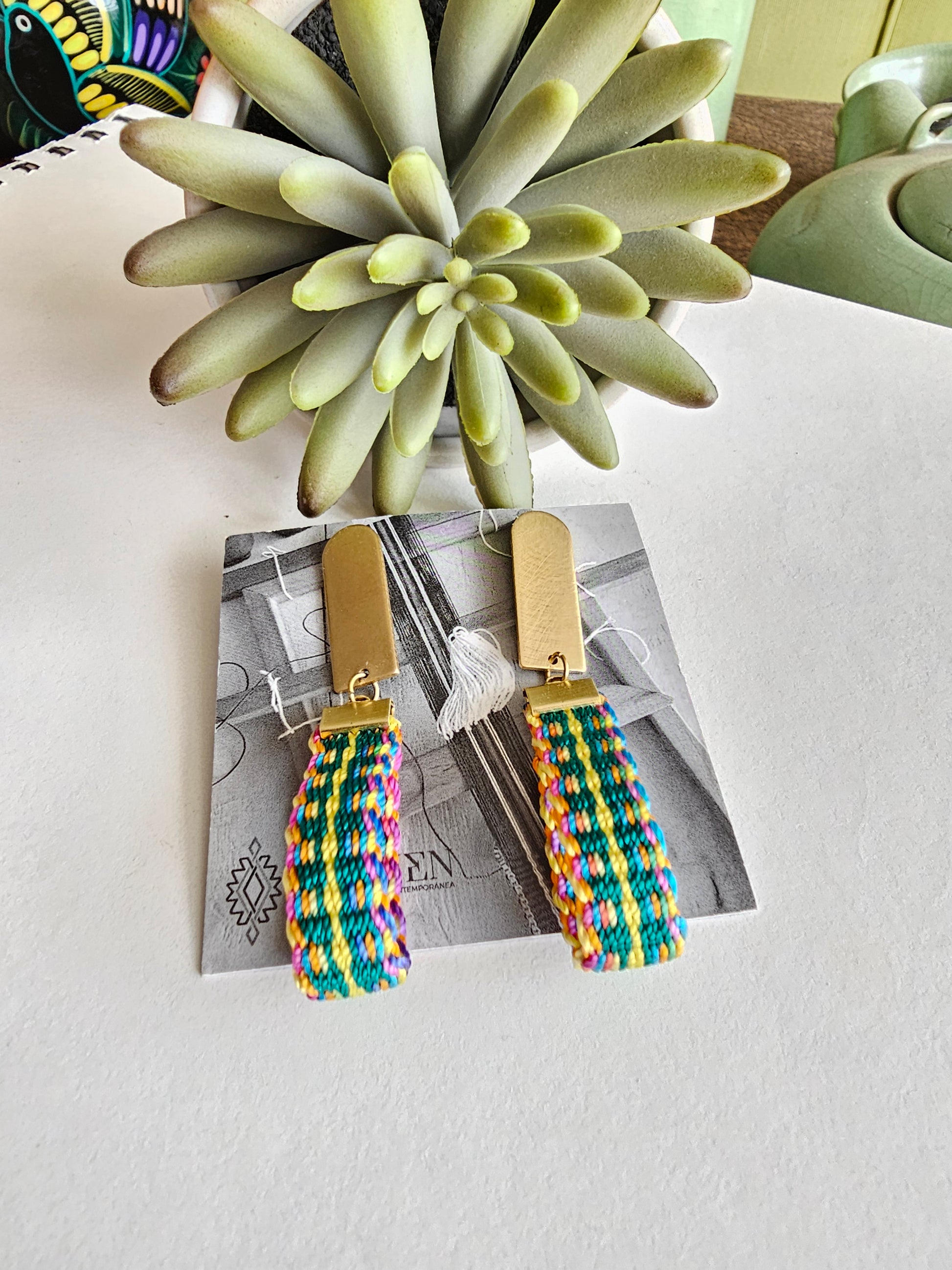 Aros base dorada doble / image 5