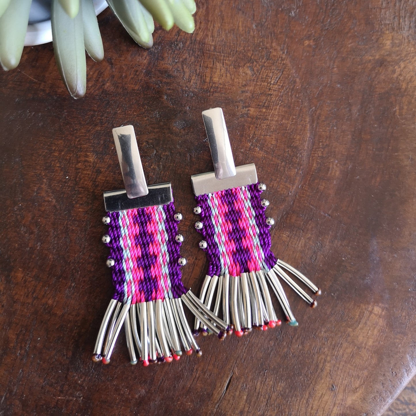Aros tassel / tassel earrings image 3