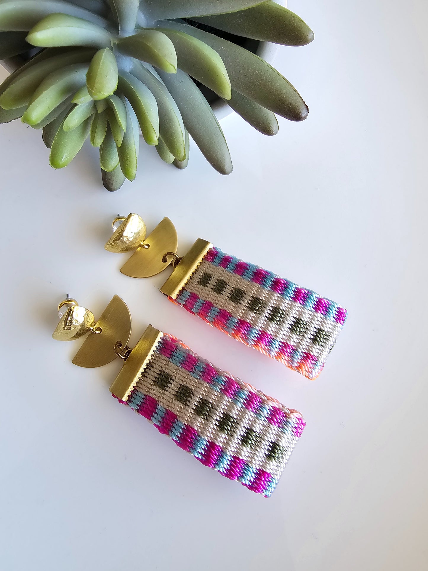 Aros doble/ Double earrings image 1