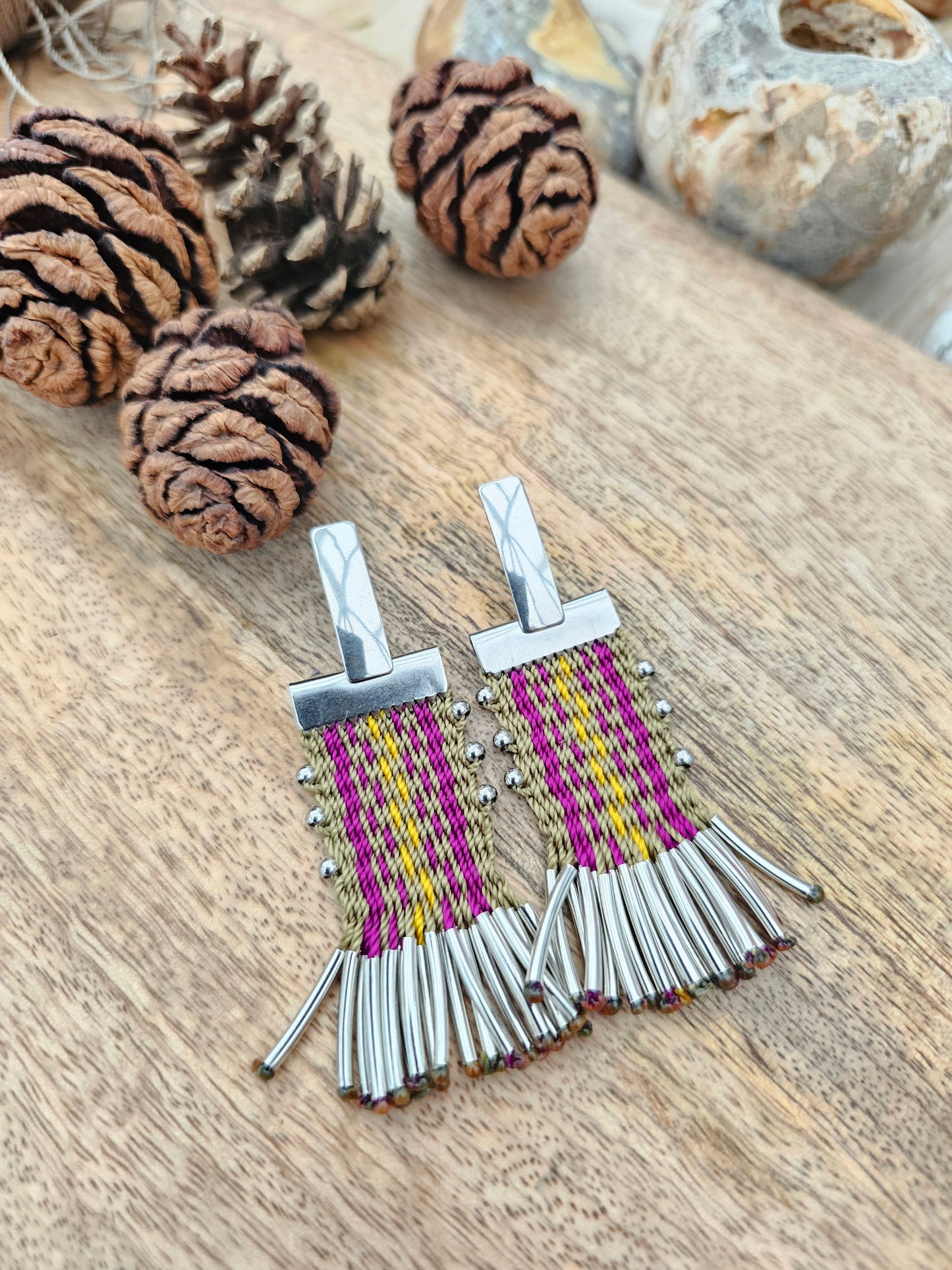 Aros tassel / tassel earrings image 10