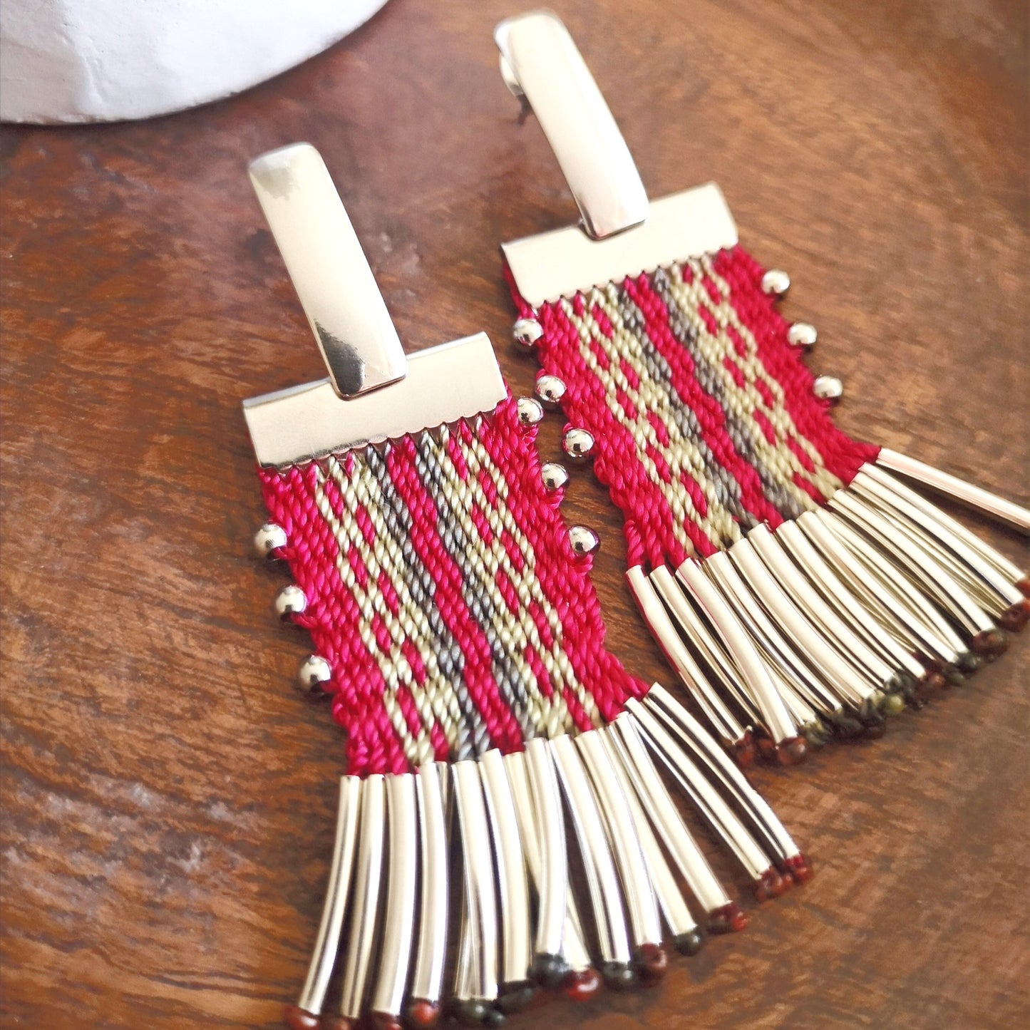 Aros tassel / tassel earrings image 1