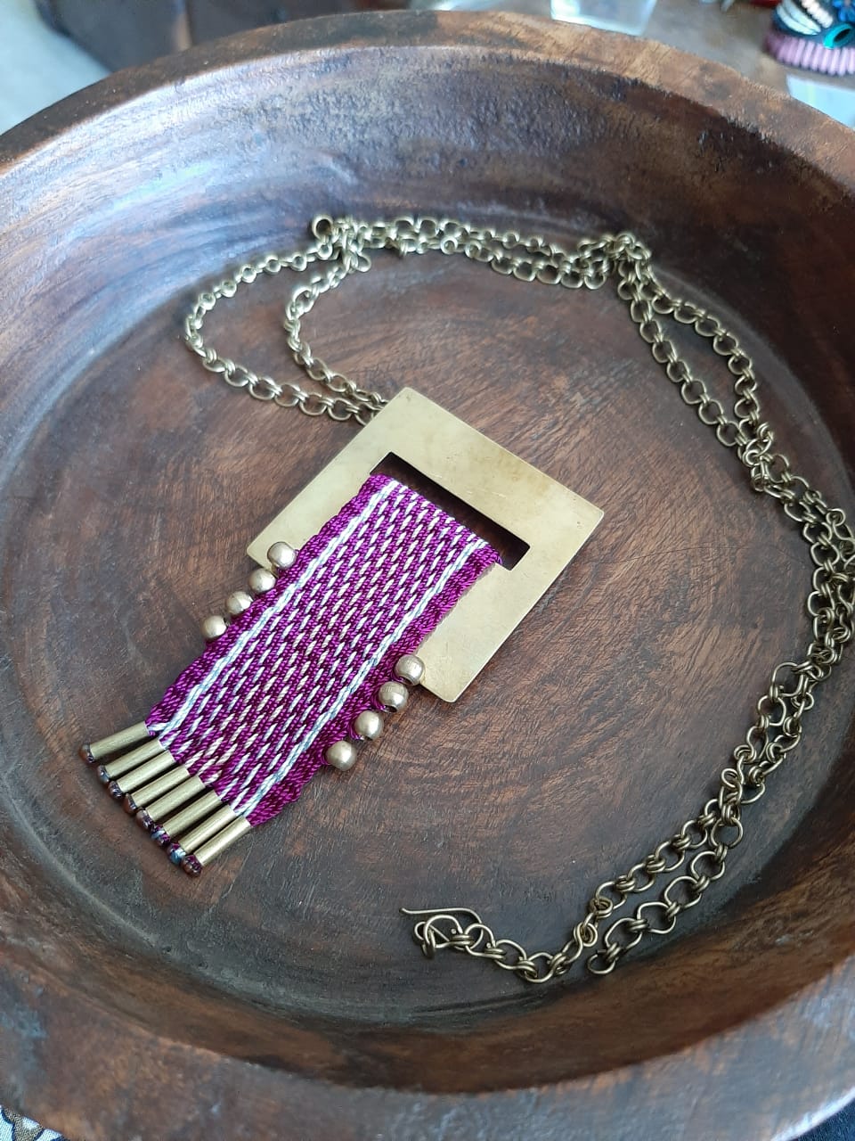 Collar Bronce Puyehue/ Puyehue bronze necklace image 2