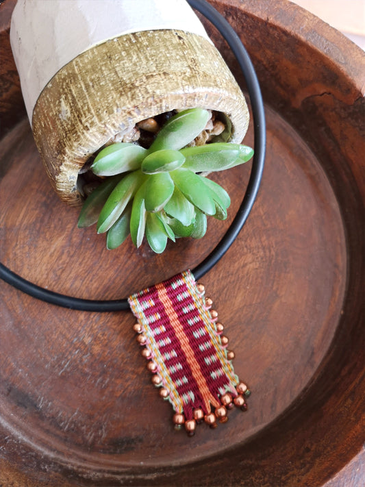 Collar Parinacota bronce / Parinacota bronze necklace image 1