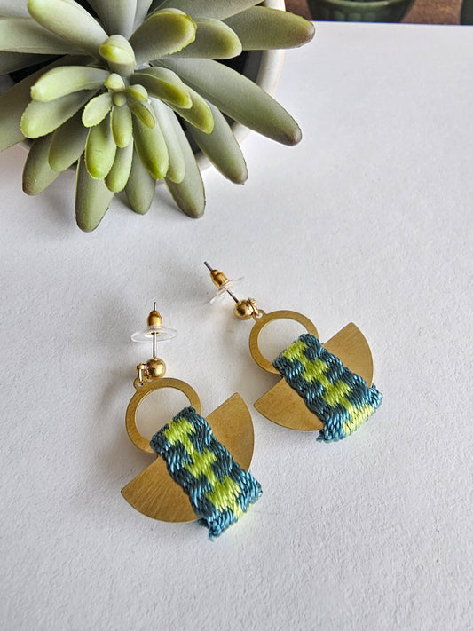 Aros Media Luna / half moon earrings