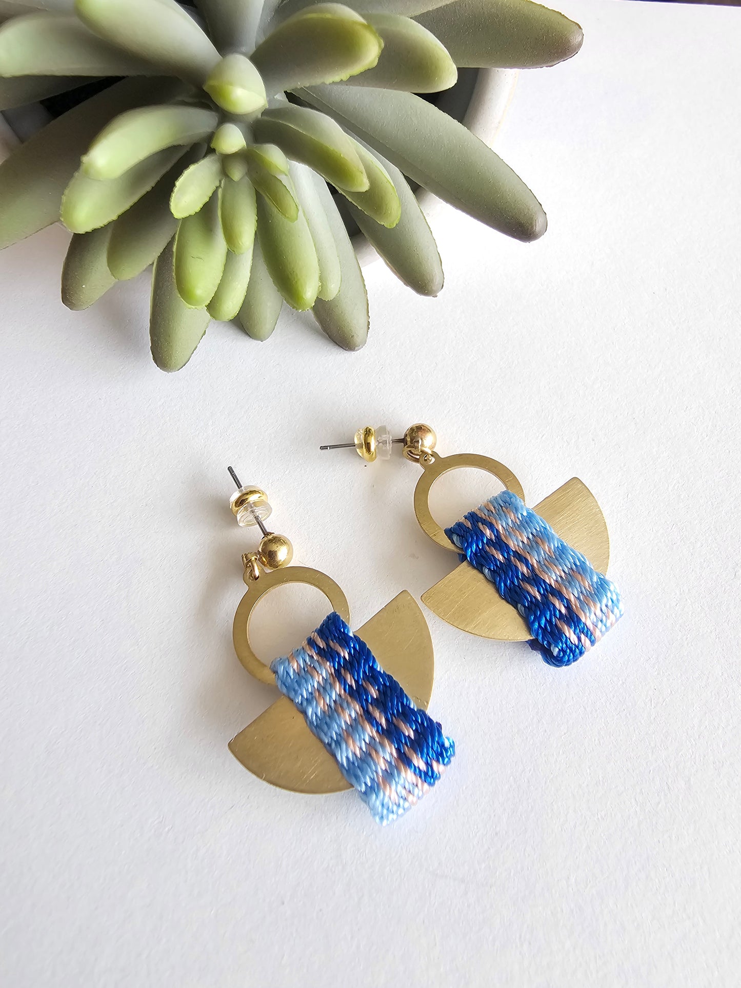 Aros Media Luna / half moon earrings