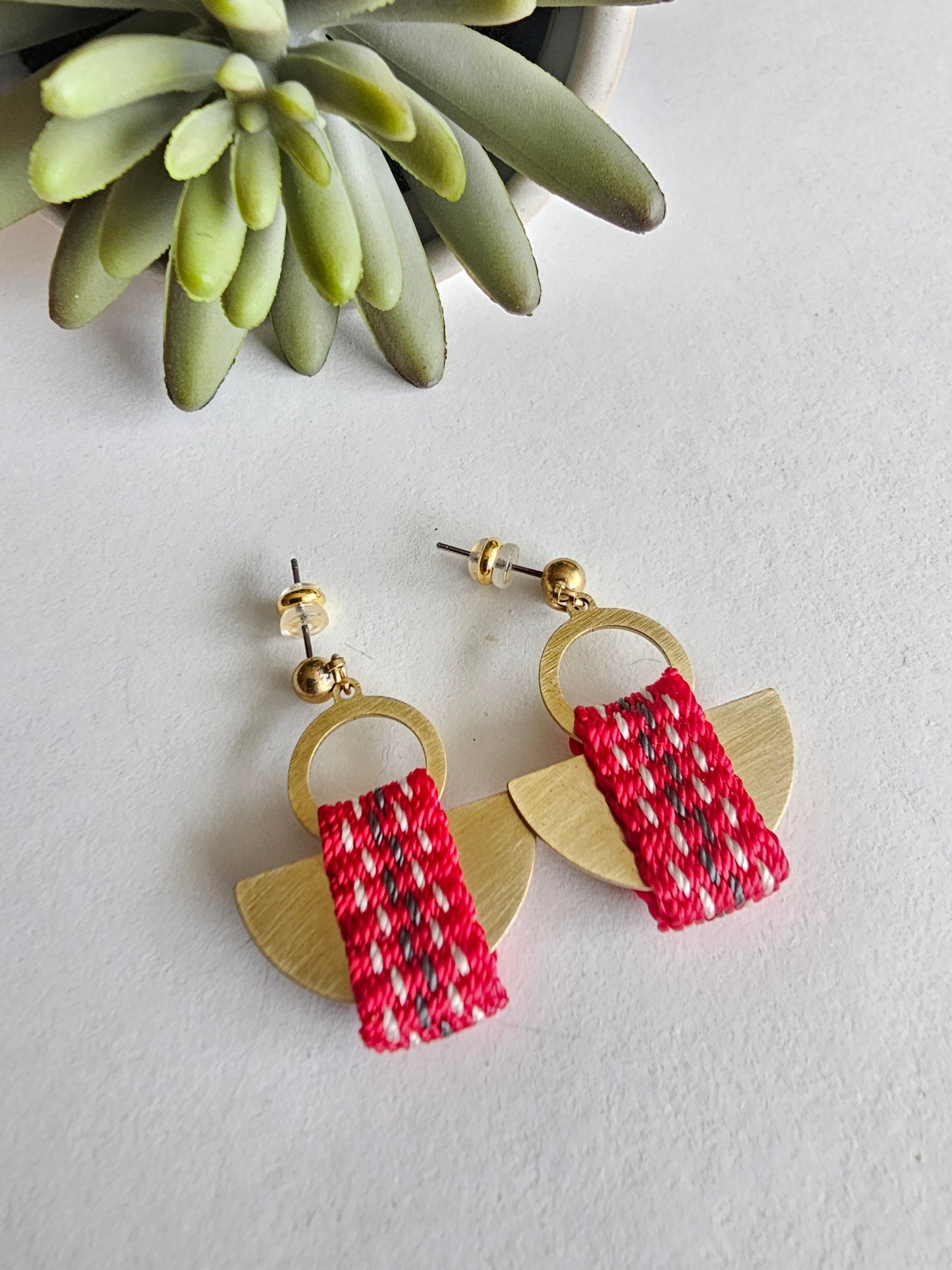 Aros media luna / half moon earrings