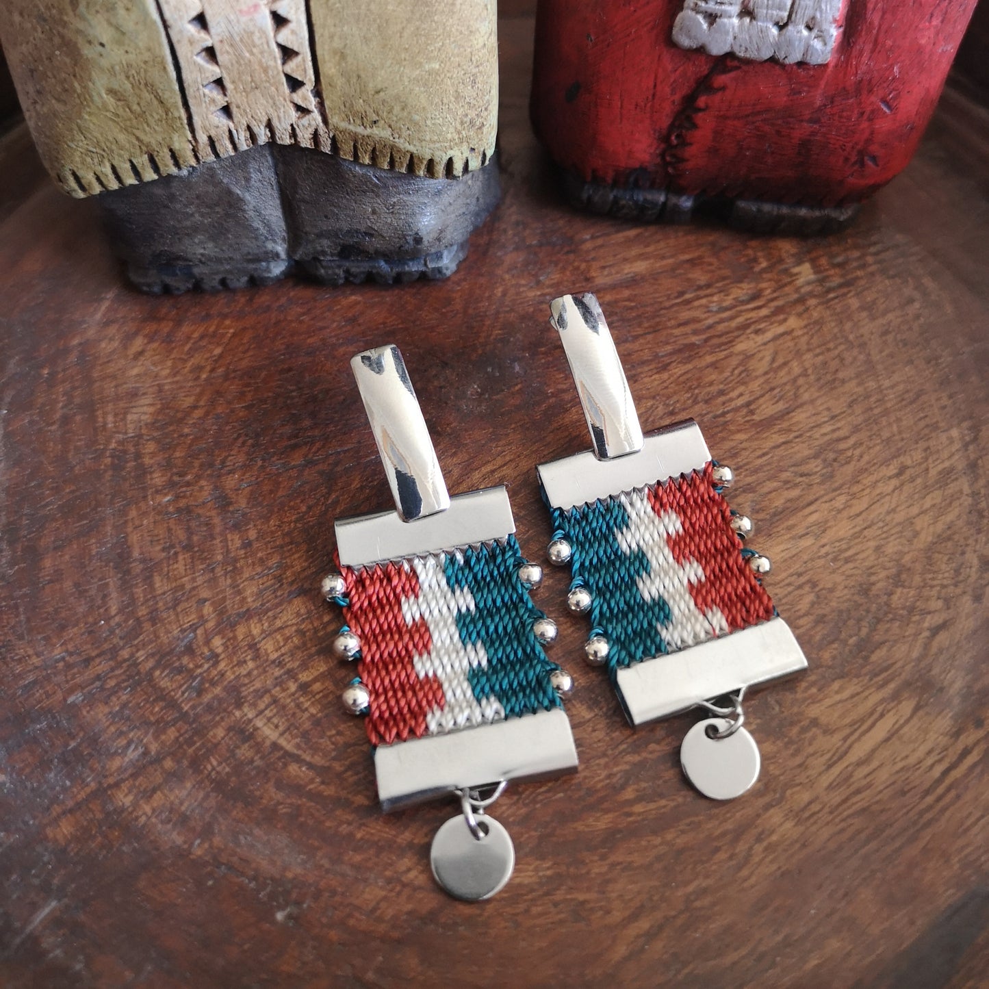 Aros canelo / canelo earrings image 7