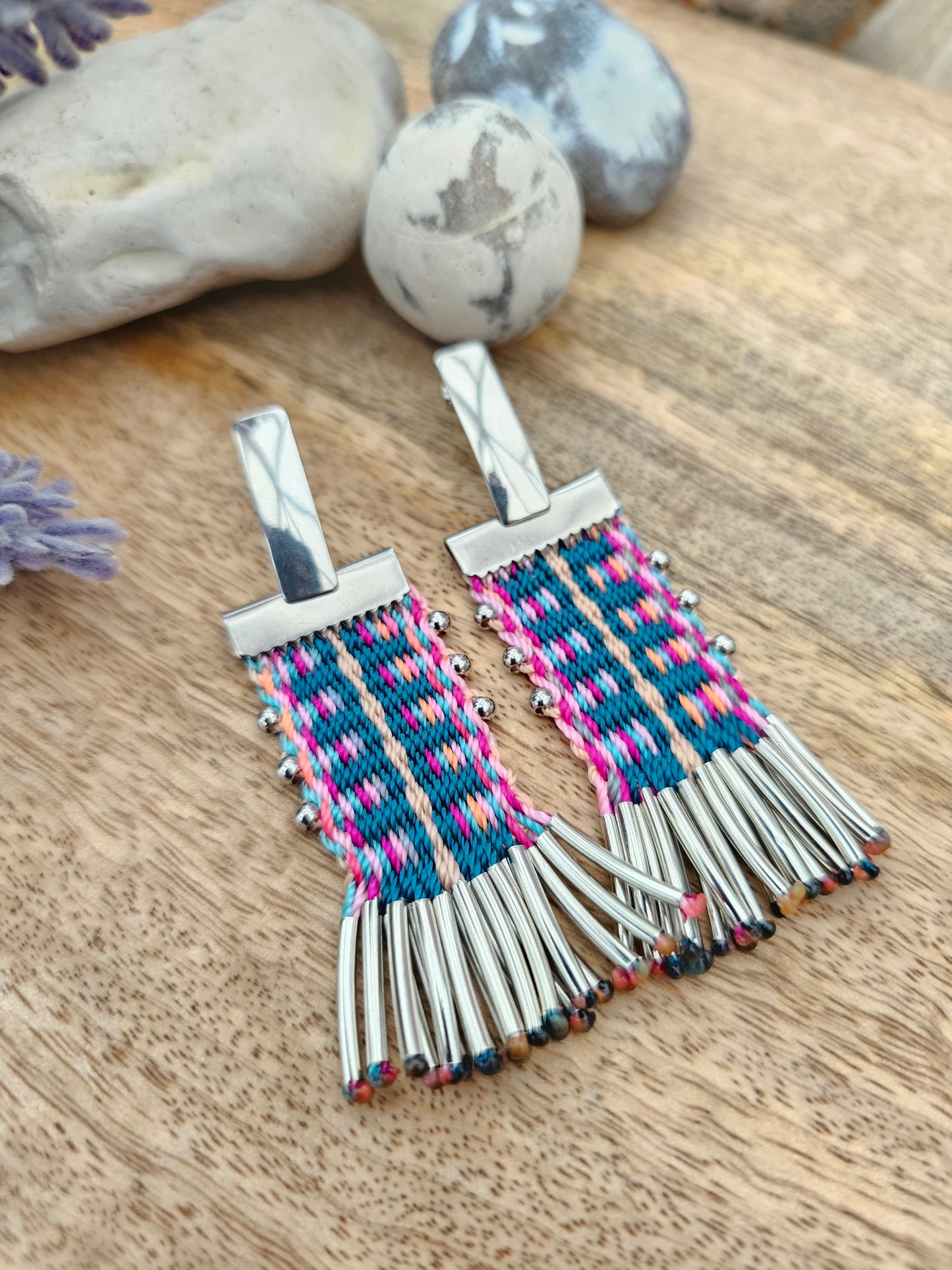 Aros tassel / tassel earrings image 8