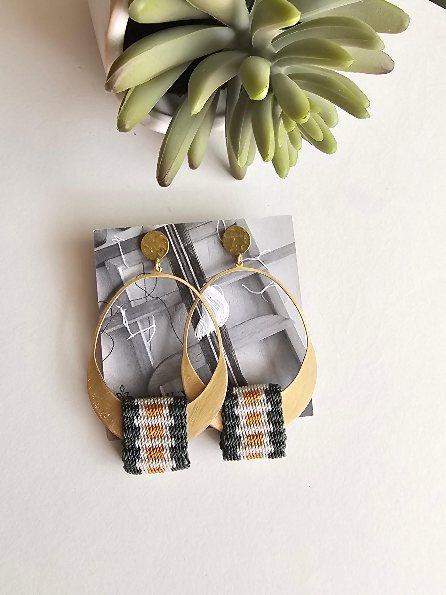 Maxi aros Ciprés / Maxi Ciprés Earrings image 8