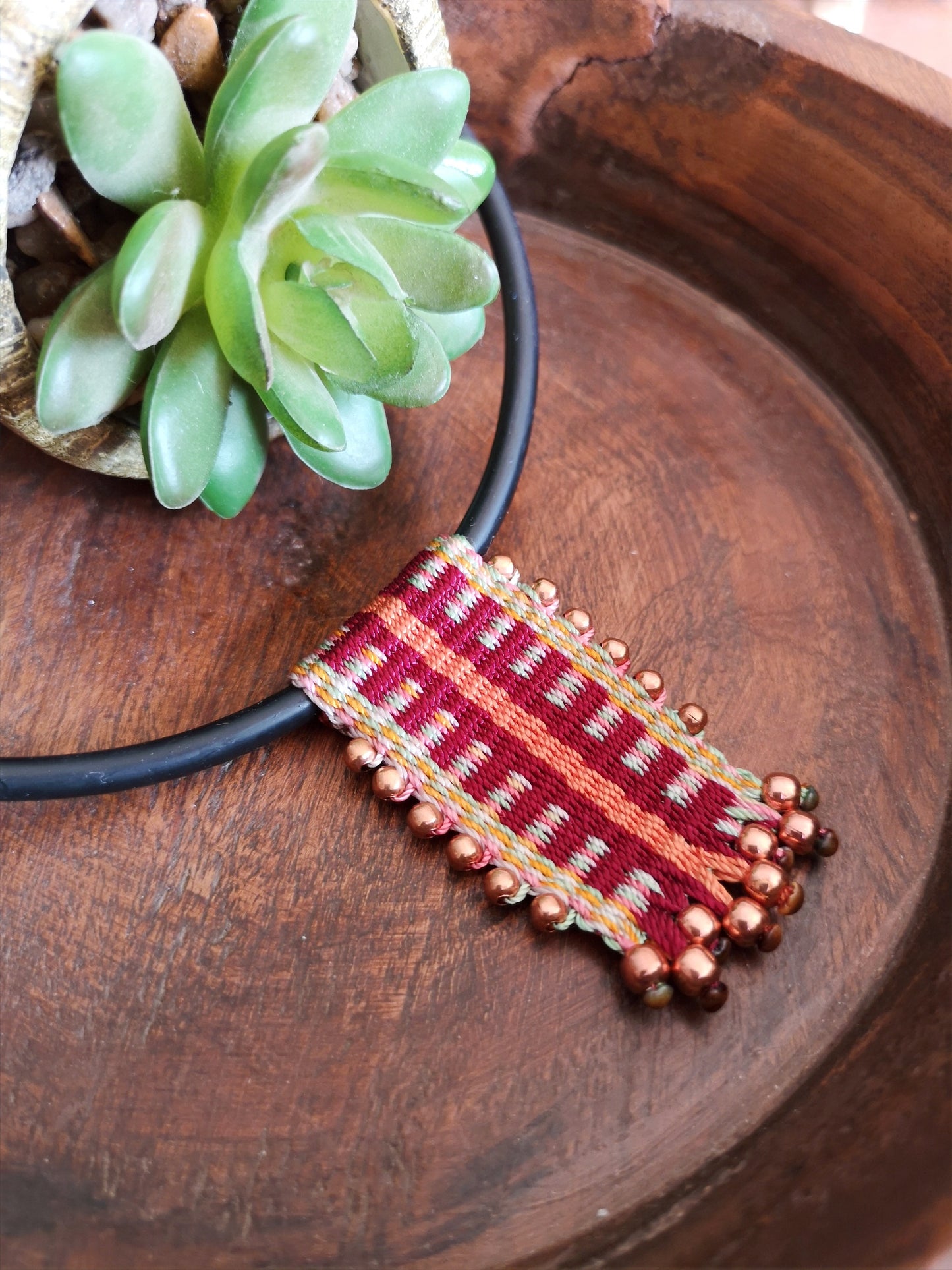 Collar Parinacota bronce / Parinacota bronze necklace image 0