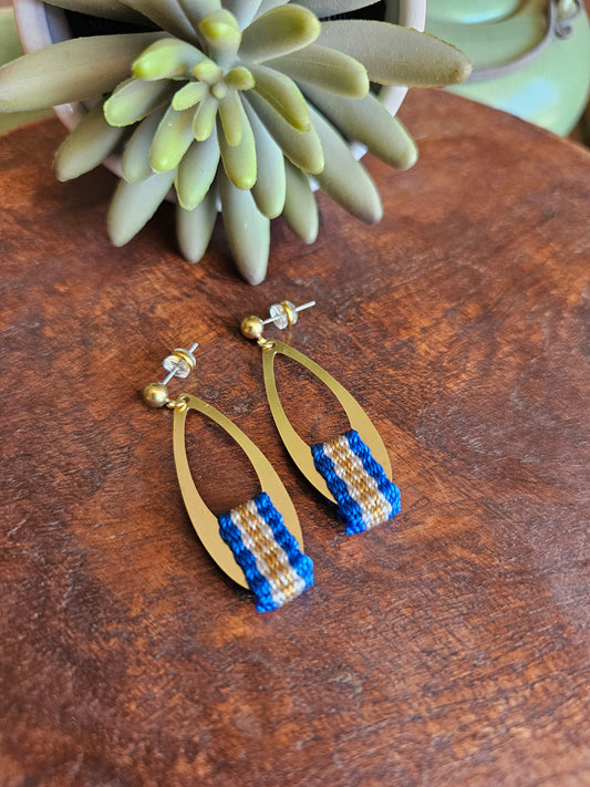 Aros gota larga/ long drop earrings image 3