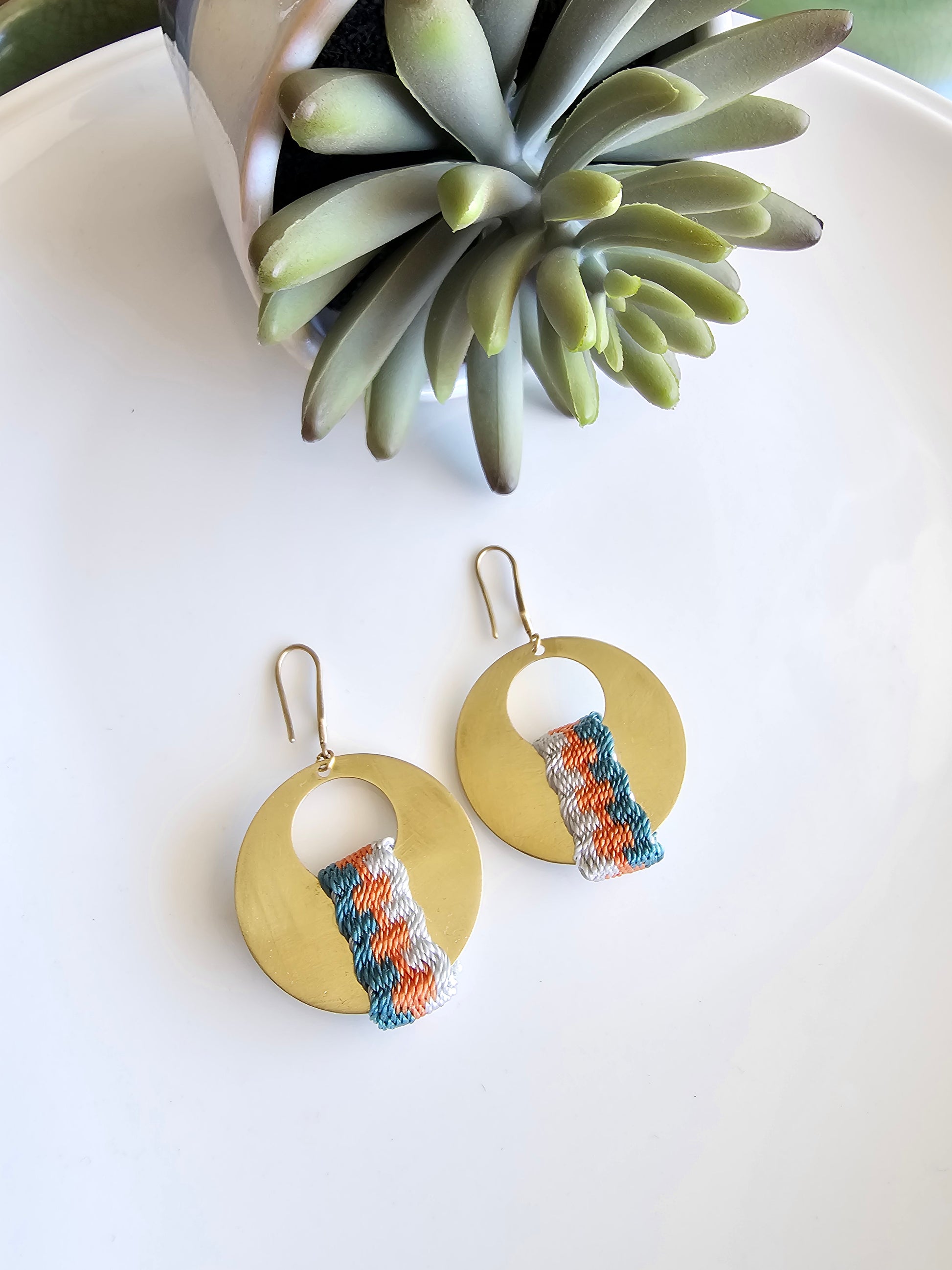 Aros Luna llena / Full moon earrings image 1