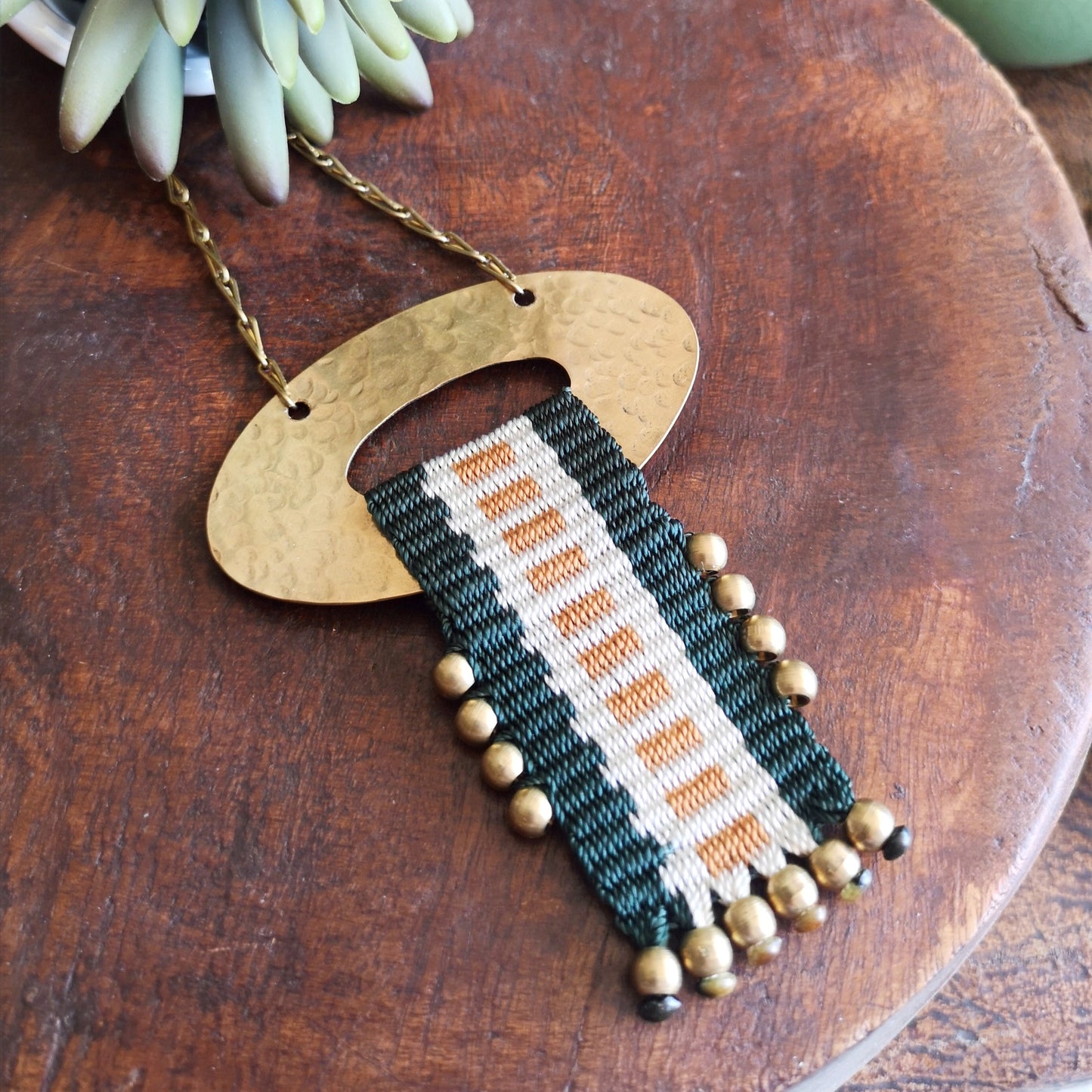 Collar bronce Lonquimay / Lonquimay bronze  necklace image 0