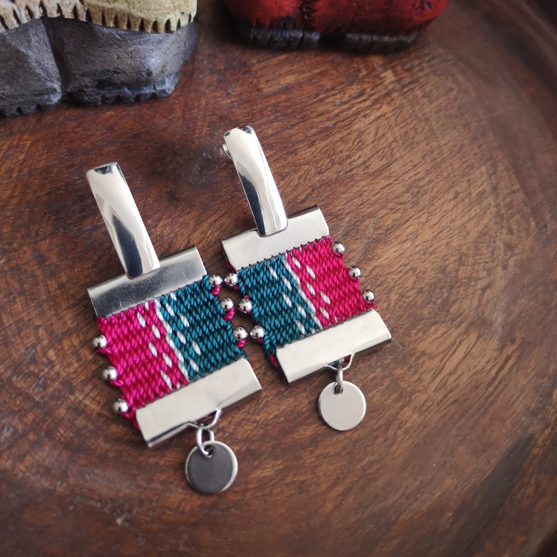 Aros canelo / canelo earrings image 1