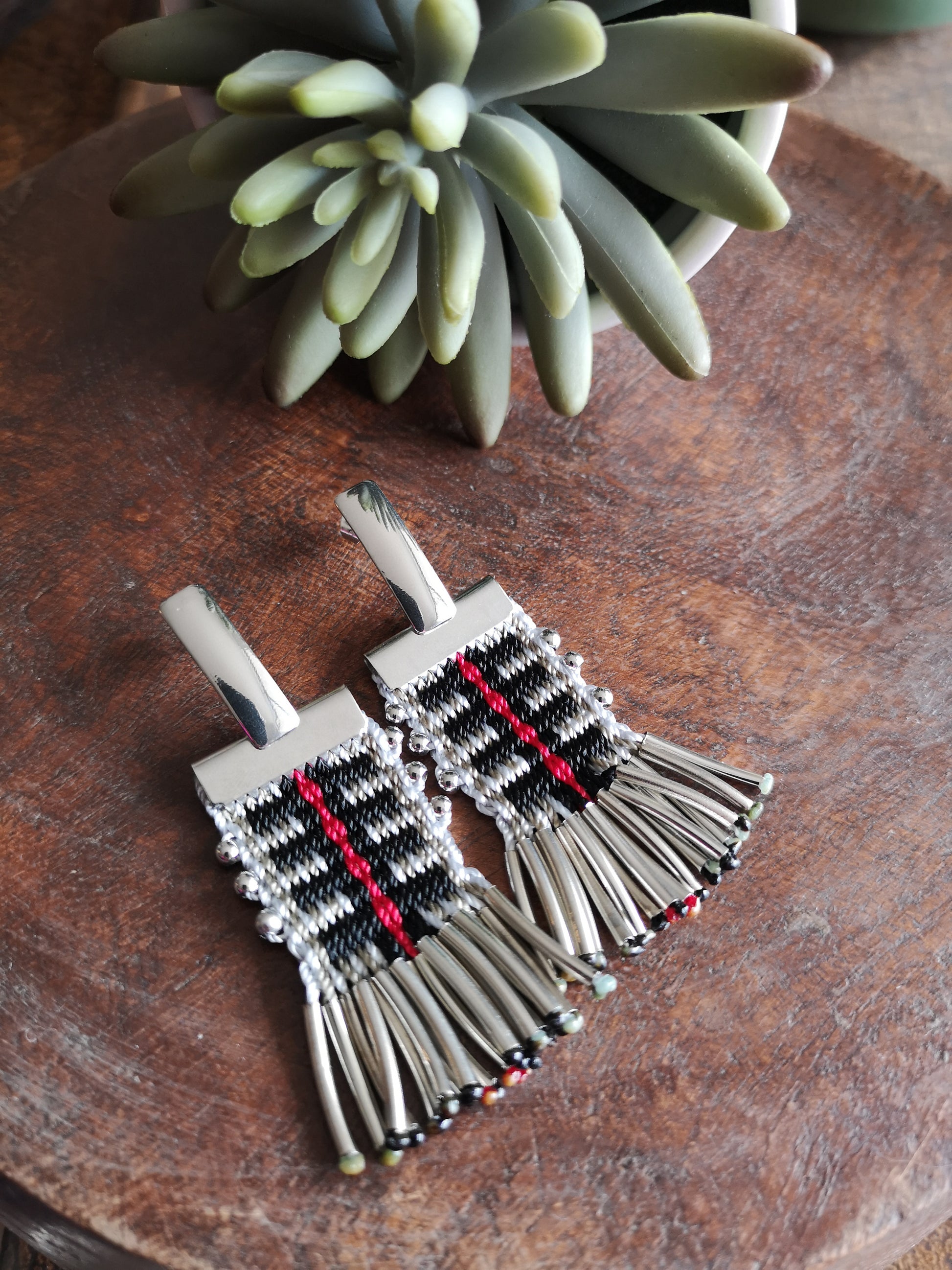 Aros tassel coleccion Nuestra tierra/ tassel earrings collection our land image 2