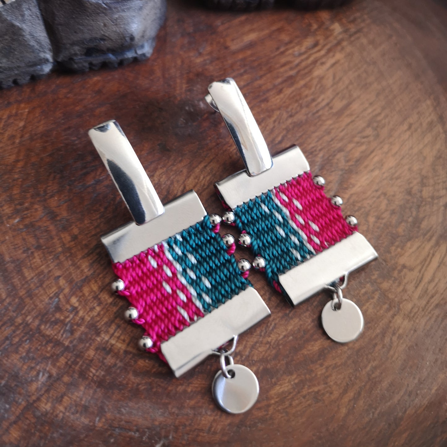 Aros canelo / canelo earrings image 0