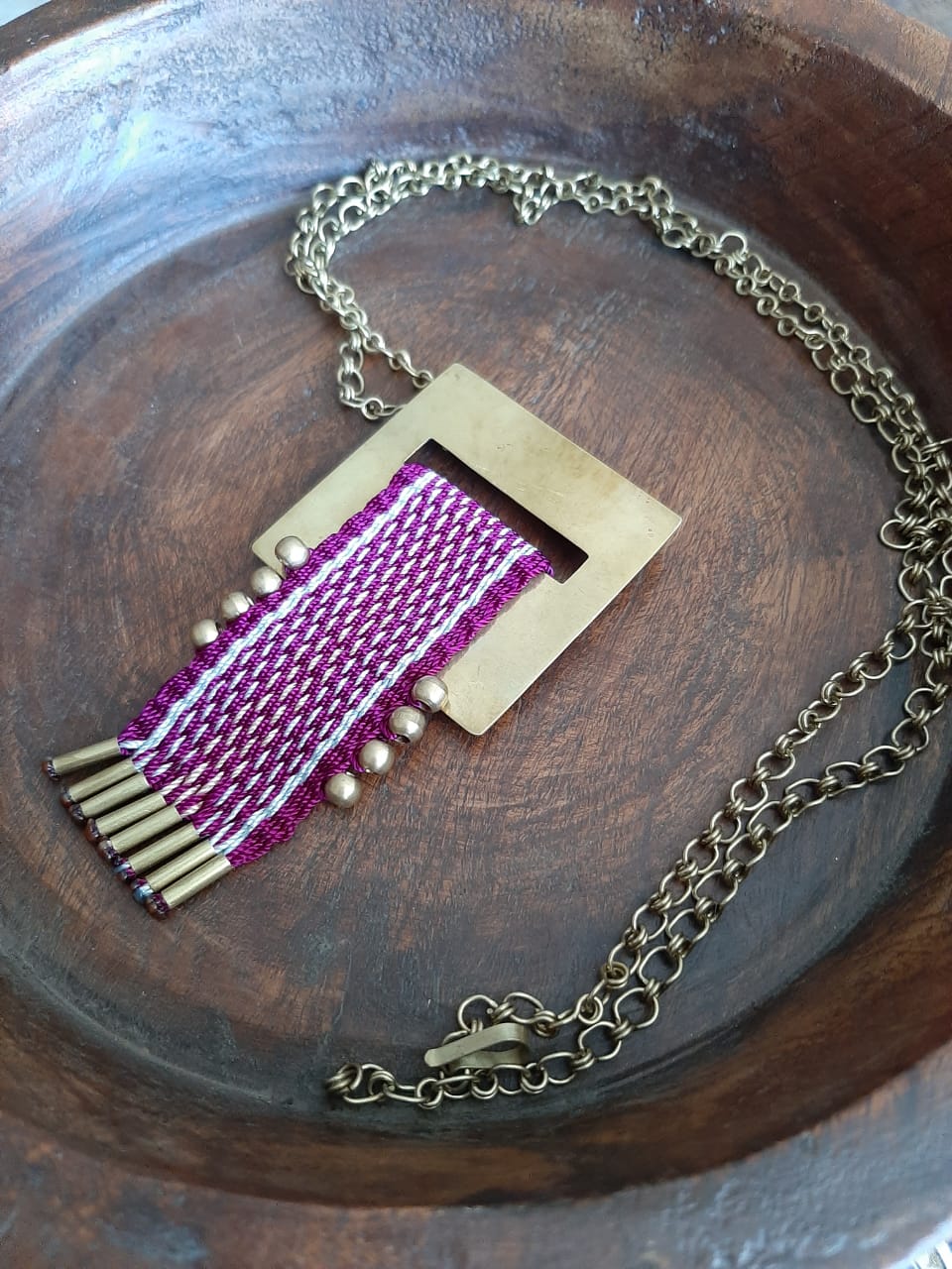 Collar Bronce Puyehue/ Puyehue bronze necklace image 5