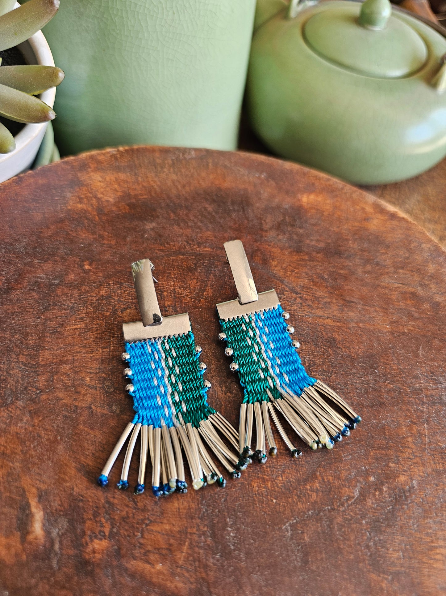 Aros tassel / tassel earrings image 1