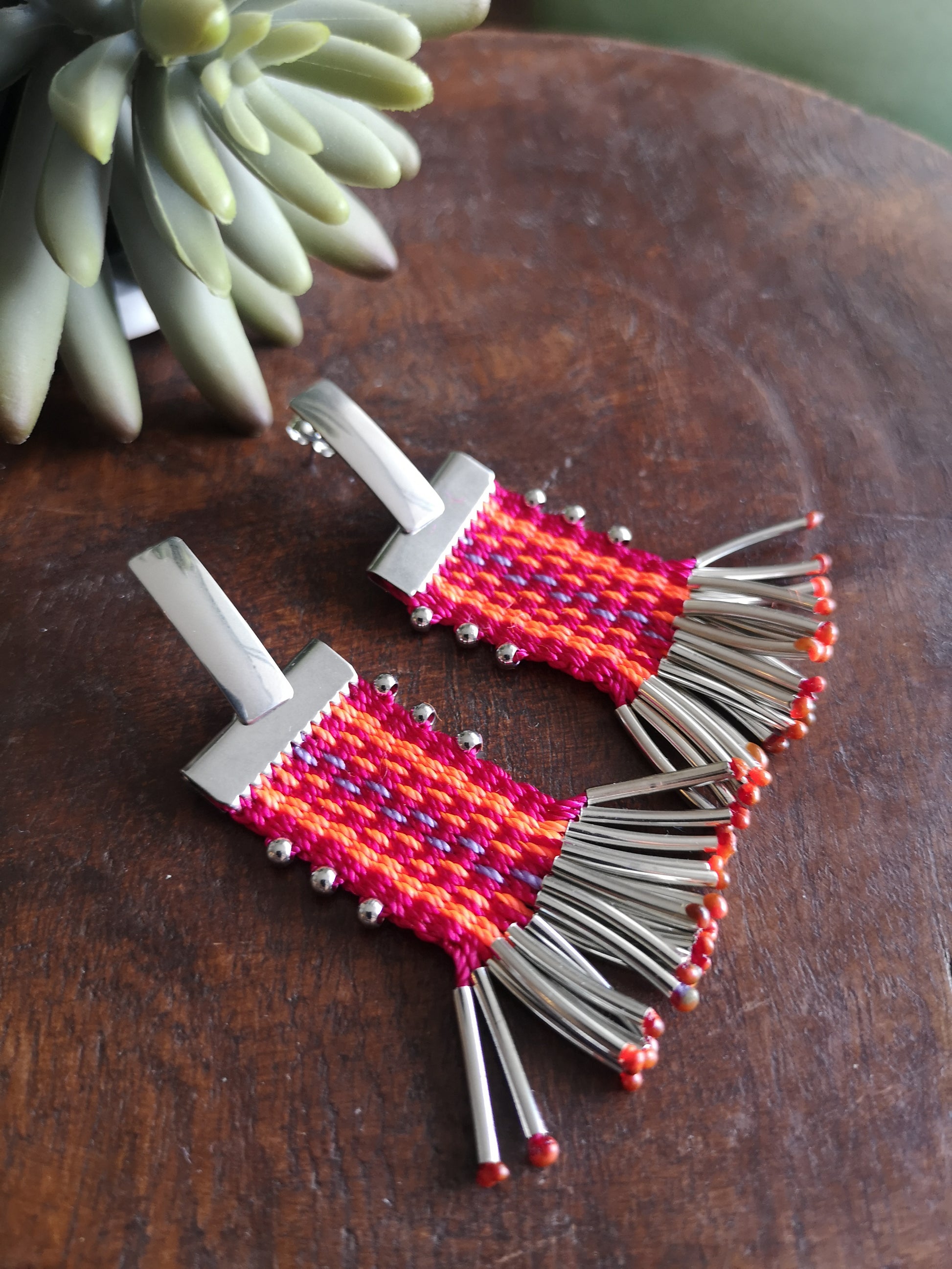 Aros tassel / tassel earrings image 1