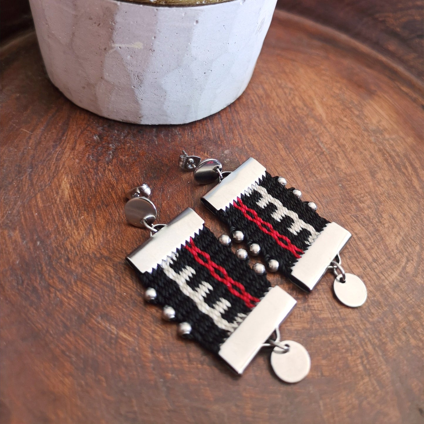 Aros canelo / canelo earrings image 1